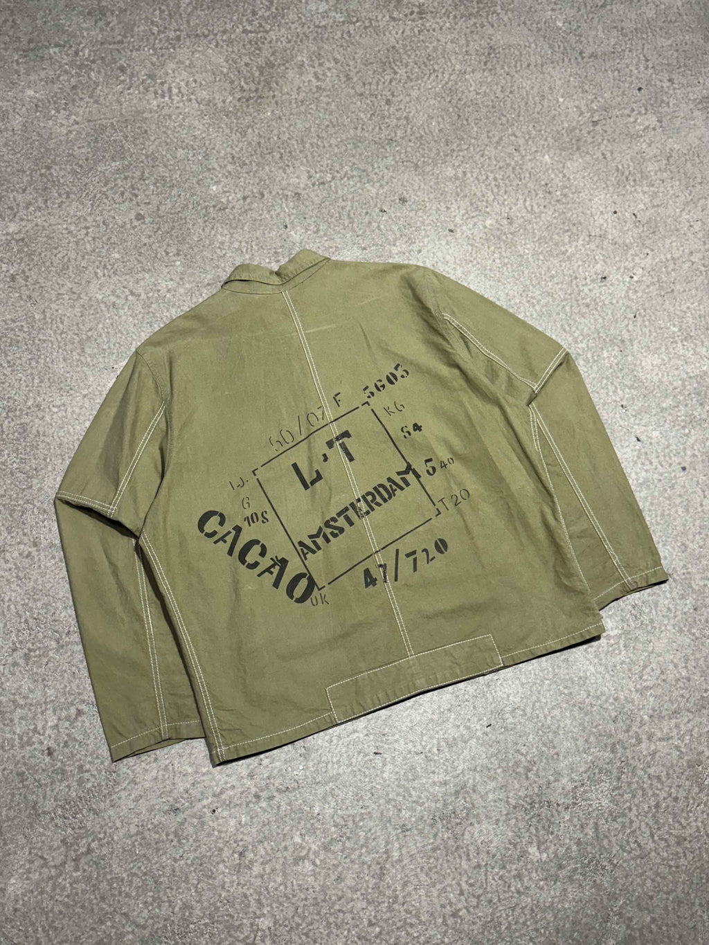 1980S MARITHÉ FRANÇOIS GIRBAUD COMPLEMENTS BUTTON UP JACKET