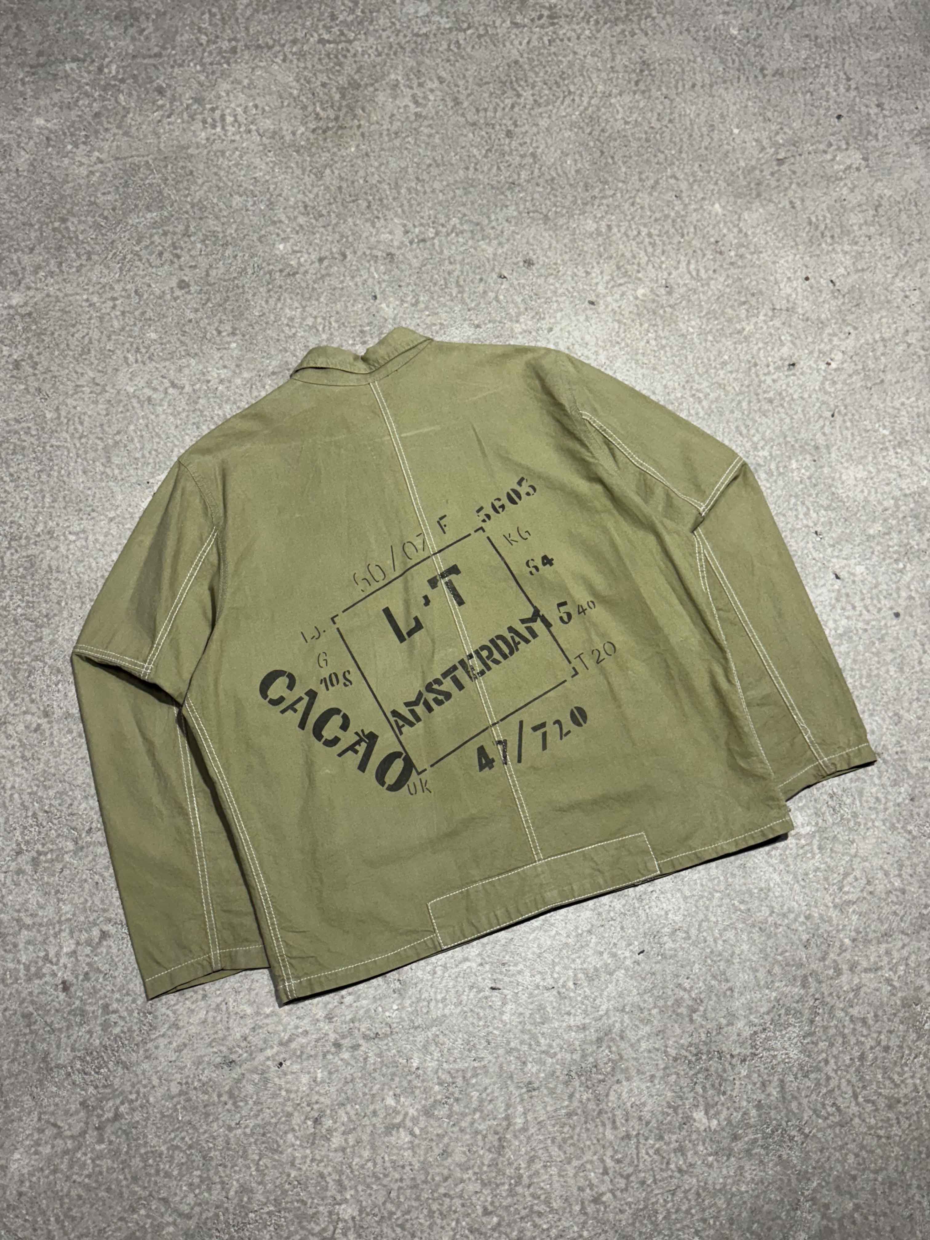 1980S MARITHÉ FRANÇOIS GIRBAUD COMPLEMENTS BUTTON UP JACKET