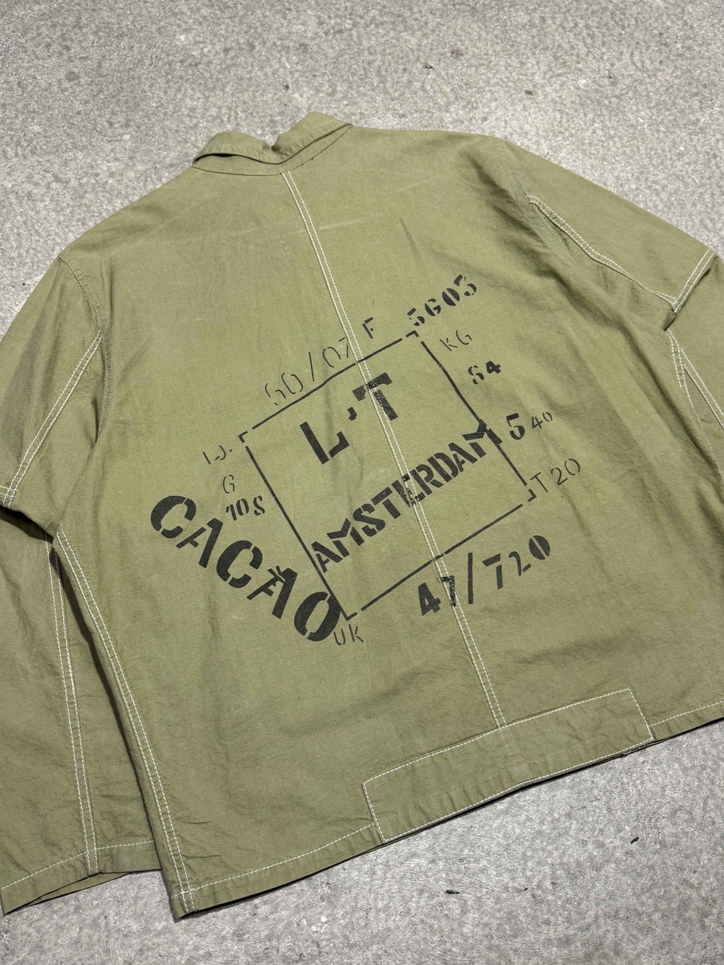 1980S MARITHÉ FRANÇOIS GIRBAUD COMPLEMENTS BUTTON UP JACKET