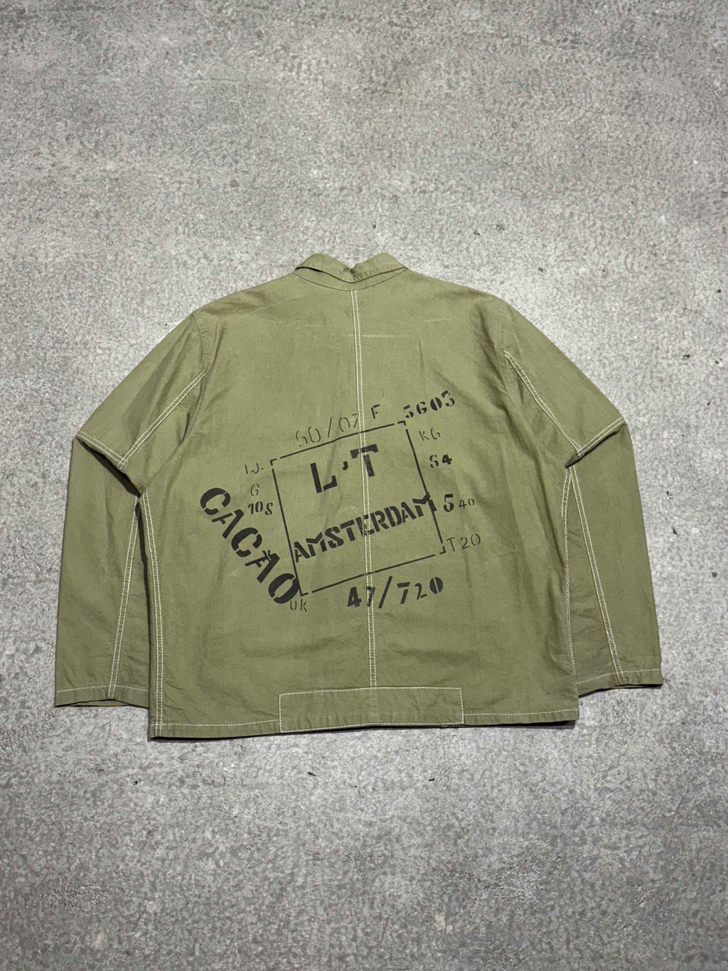 1980S MARITHÉ FRANÇOIS GIRBAUD COMPLEMENTS BUTTON UP JACKET