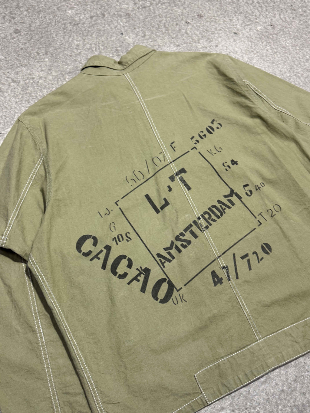 1980S MARITHÉ FRANÇOIS GIRBAUD COMPLEMENTS BUTTON UP JACKET