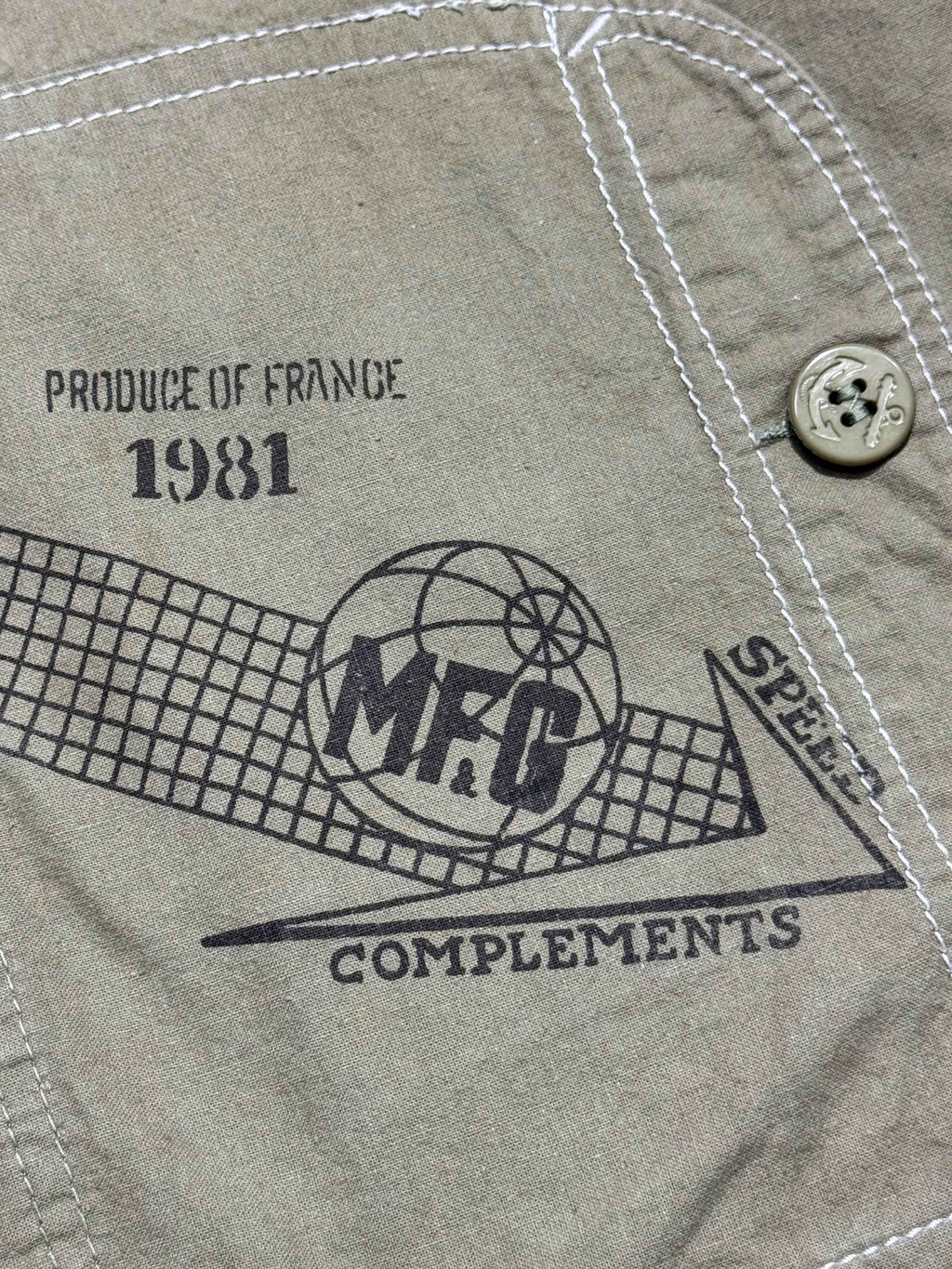 1980S MARITHÉ FRANÇOIS GIRBAUD COMPLEMENTS BUTTON UP JACKET