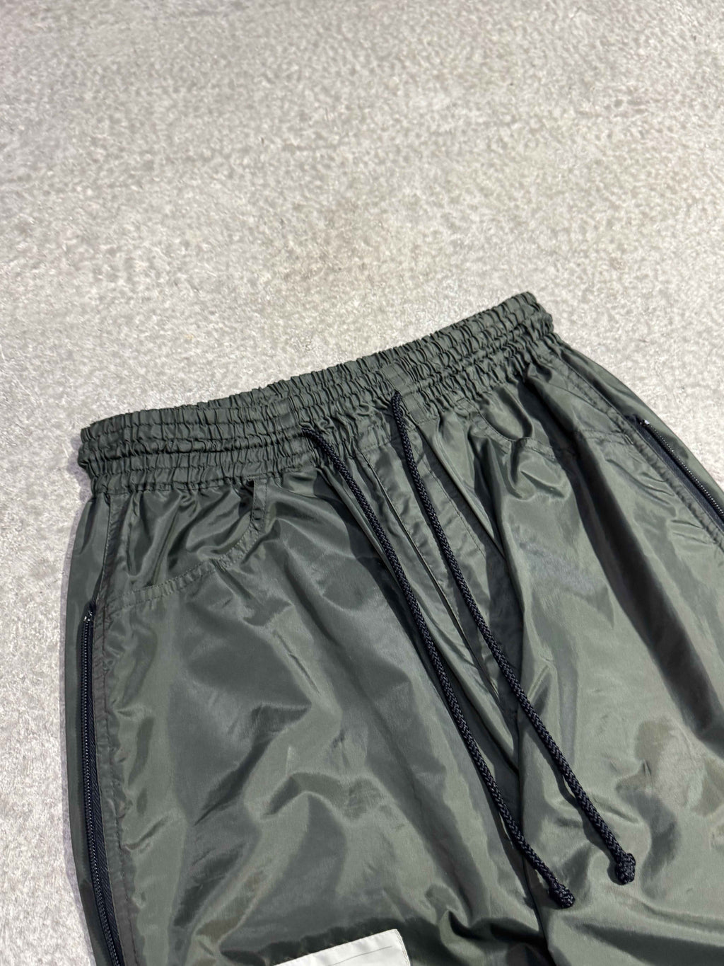 1990S FINAL HOME EXPANDABLE NYLON SURVIVAL ZIPPER PANTS