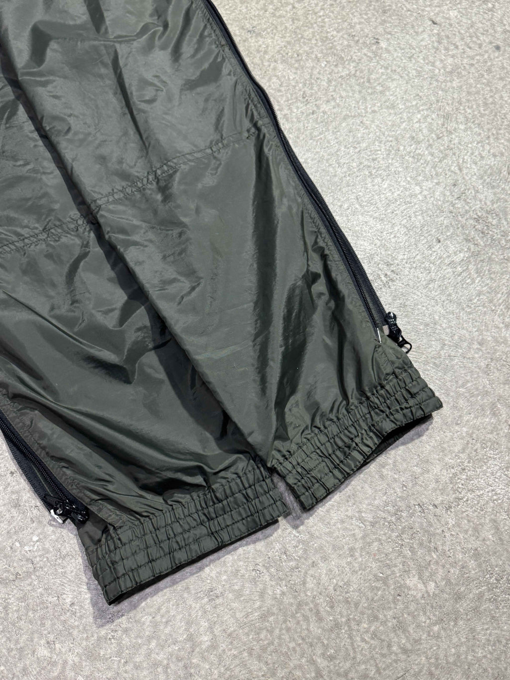 1990S FINAL HOME EXPANDABLE NYLON SURVIVAL ZIPPER PANTS