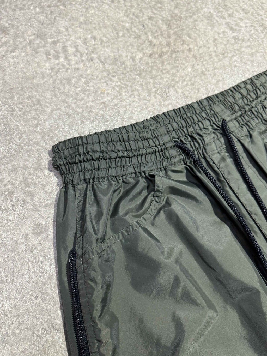 1990S FINAL HOME EXPANDABLE NYLON SURVIVAL ZIPPER PANTS