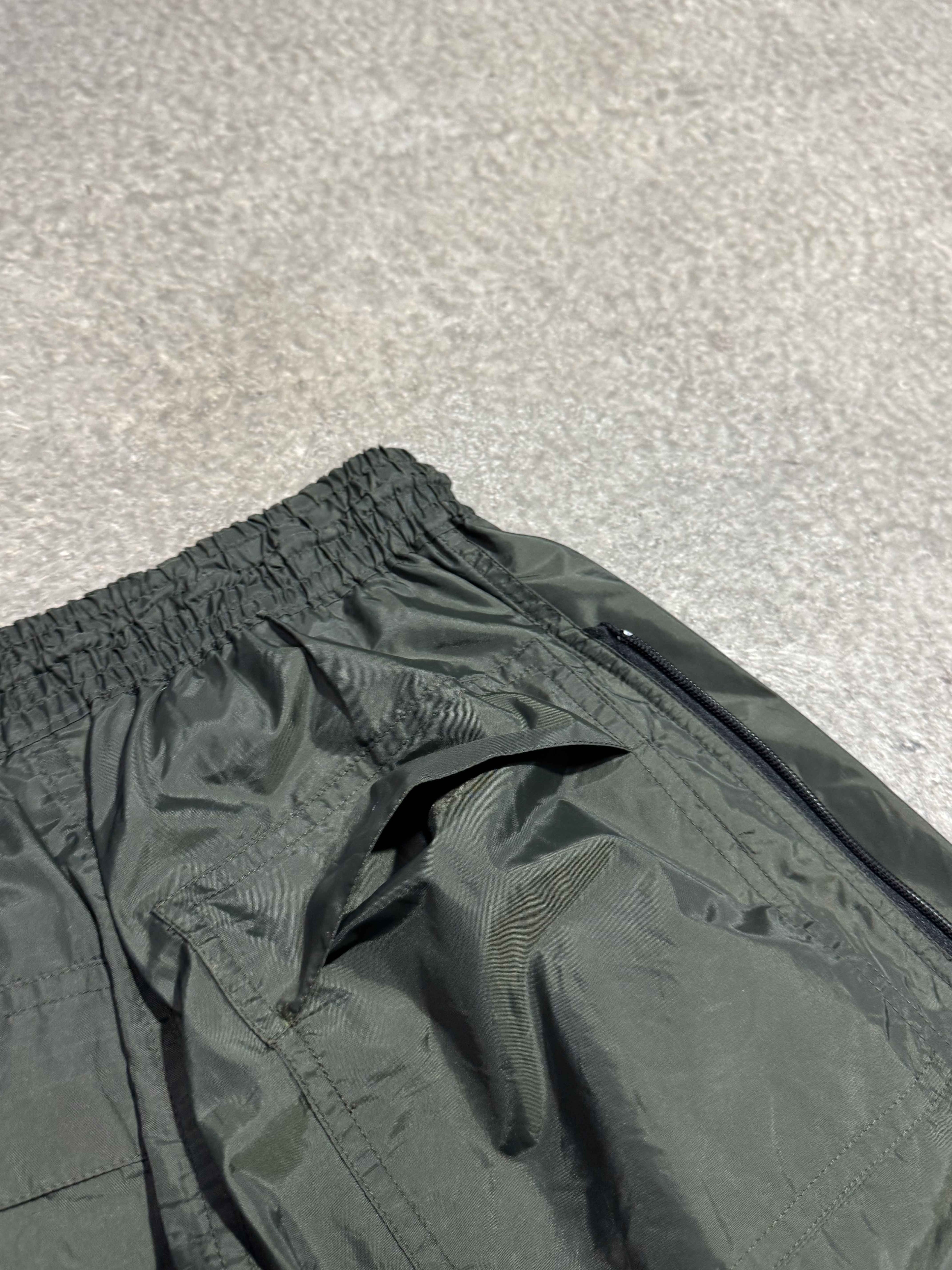 1990S FINAL HOME EXPANDABLE NYLON SURVIVAL ZIPPER PANTS