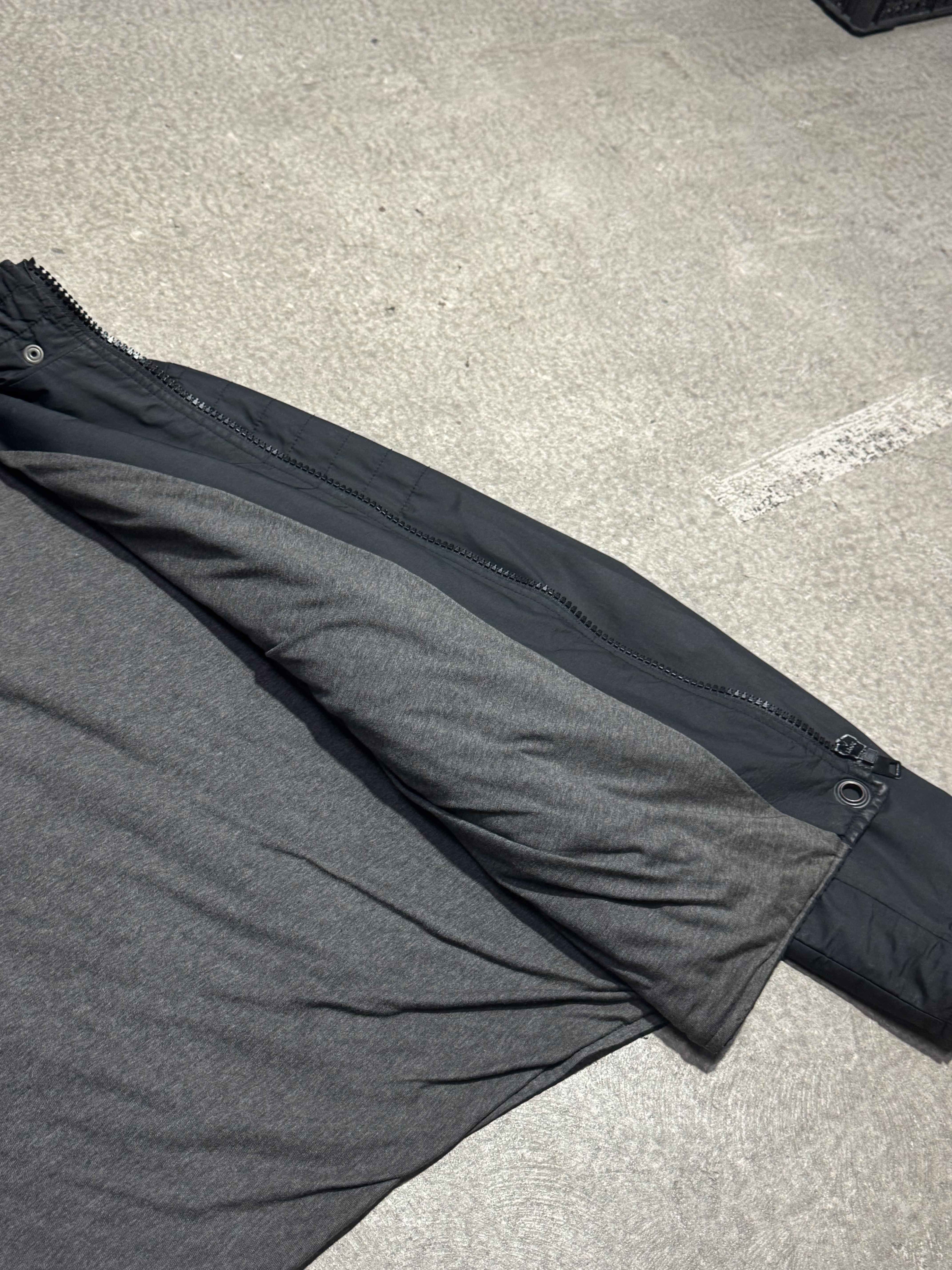 2000S BURBERRY PRORSUM ZIP UP PUFFER JACKET WITH AVIATOR HOOD