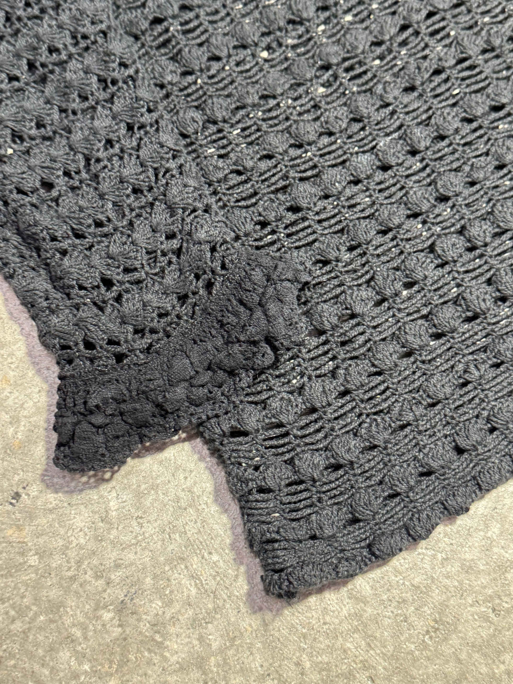 2010S ISABEL MARANT ETOILE MESH LONG SLEEVE BLACK