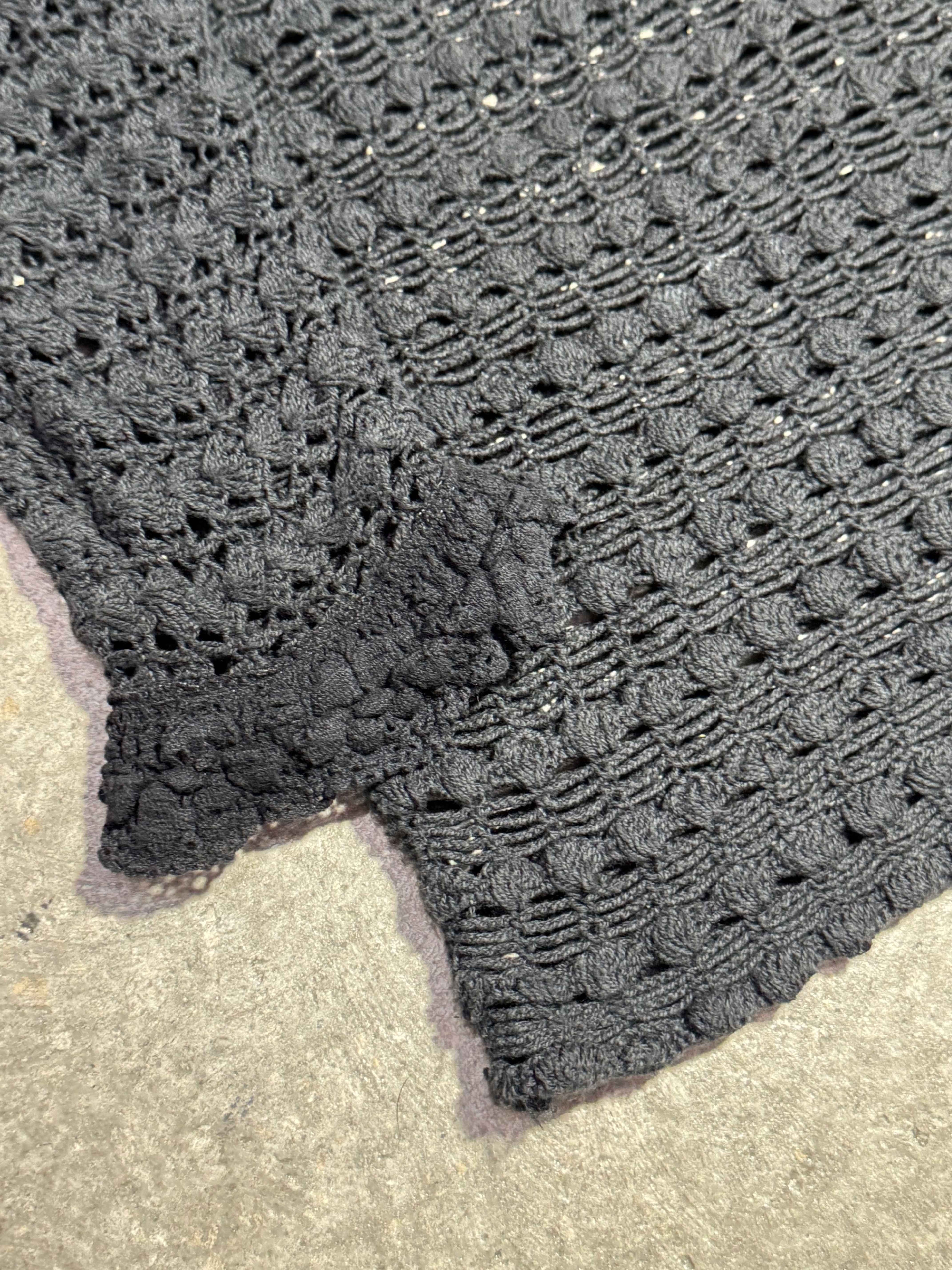 2010S ISABEL MARANT ETOILE MESH LONG SLEEVE BLACK