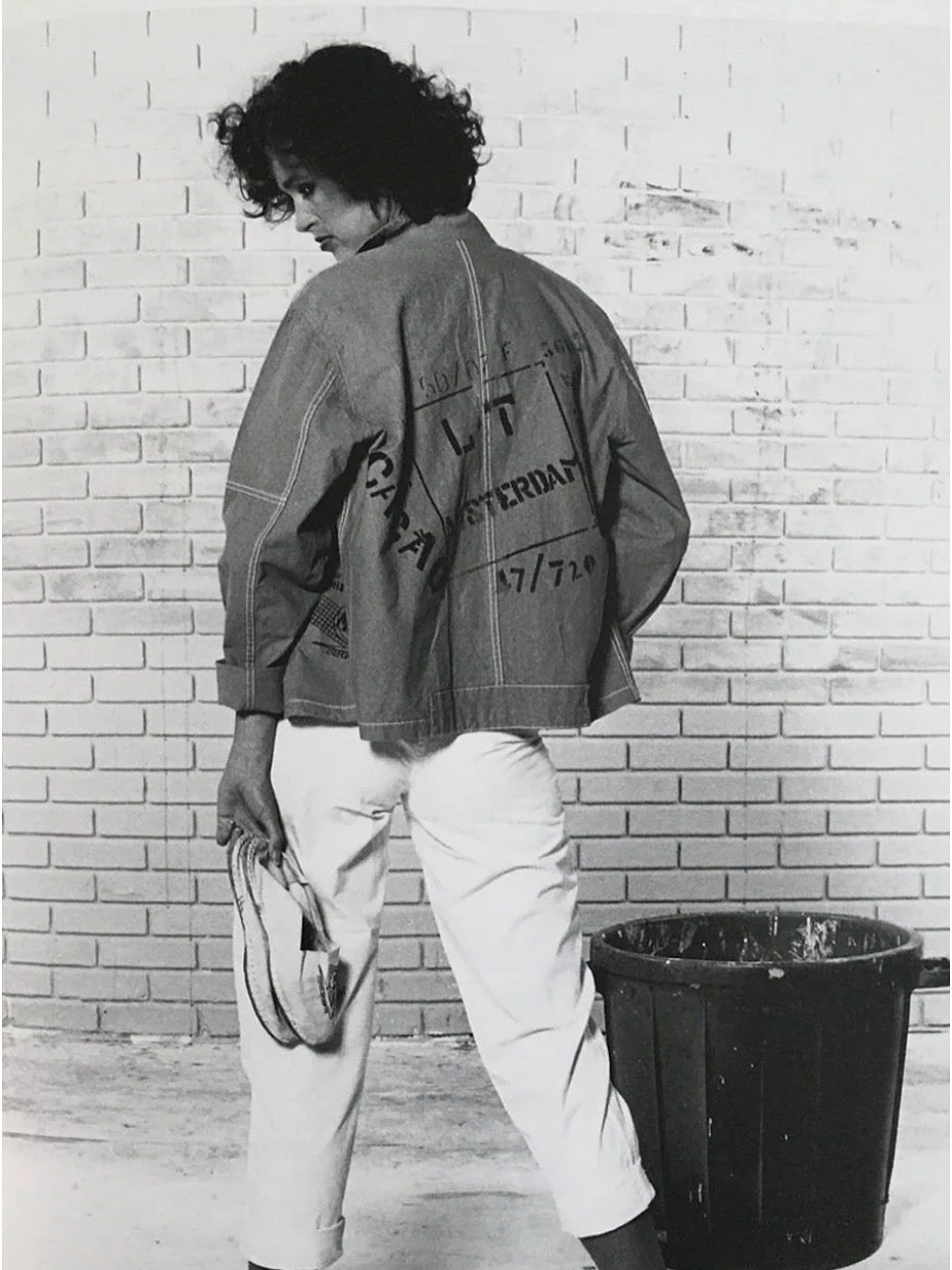 1980S MARITHÉ FRANÇOIS GIRBAUD COMPLEMENTS BUTTON UP JACKET