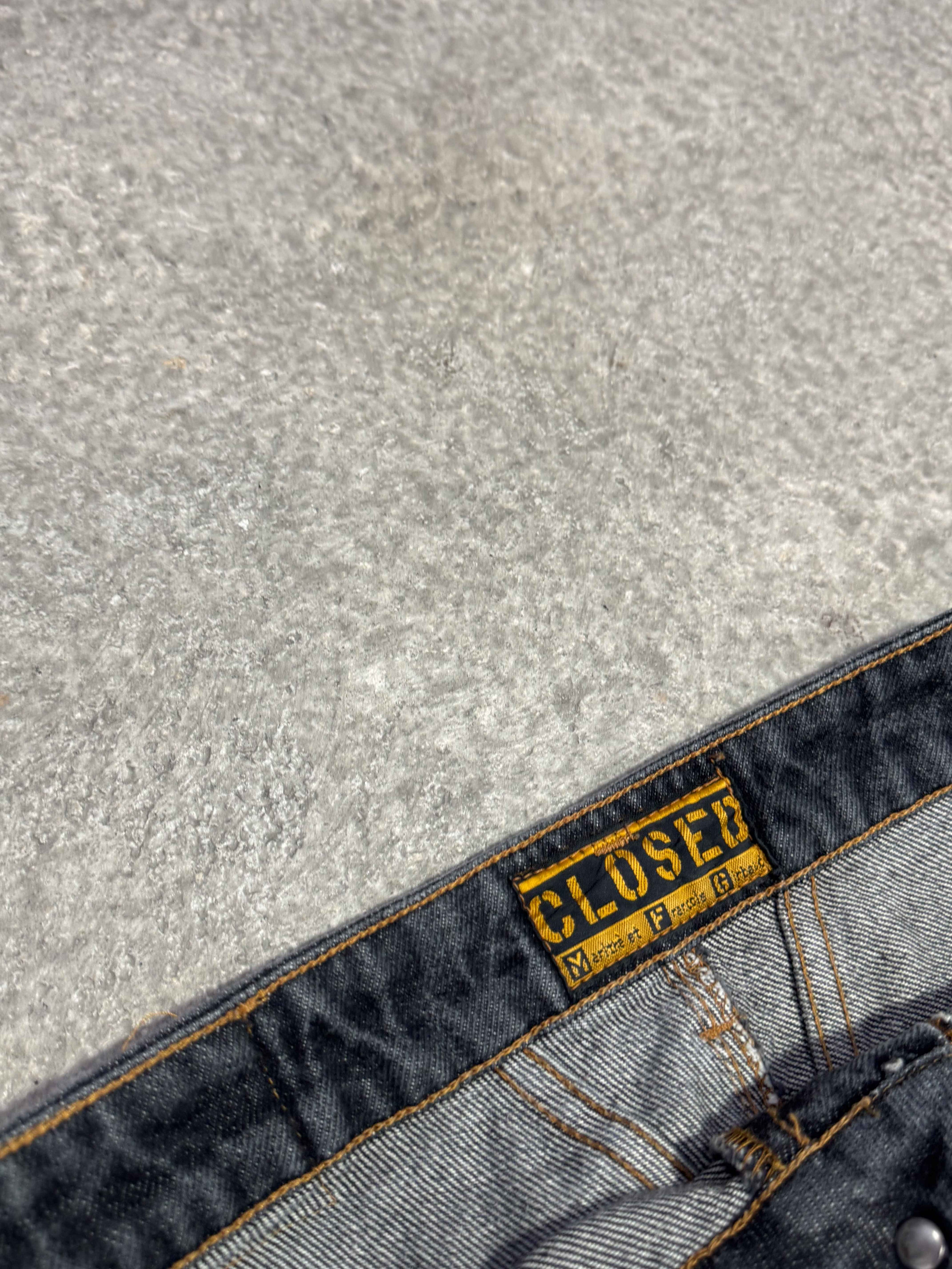 1980S CLOSED MARITHÉ + FRANÇOIS GIRBAUD DENIM JEANS