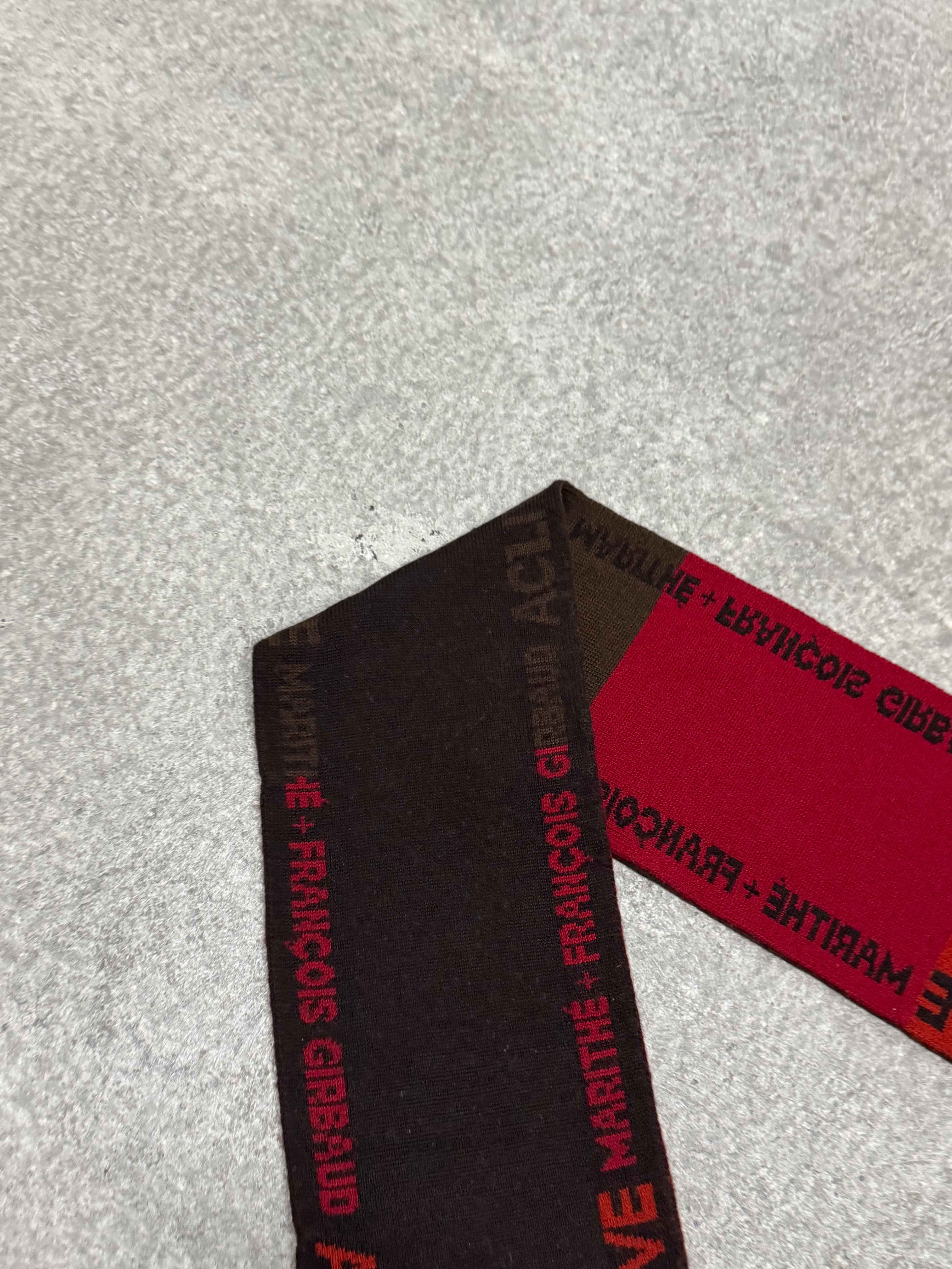VINTAGE ACLIVE MARITHÉ + FRANÇOIS GIRBAUD MULTICOLOR SCARF