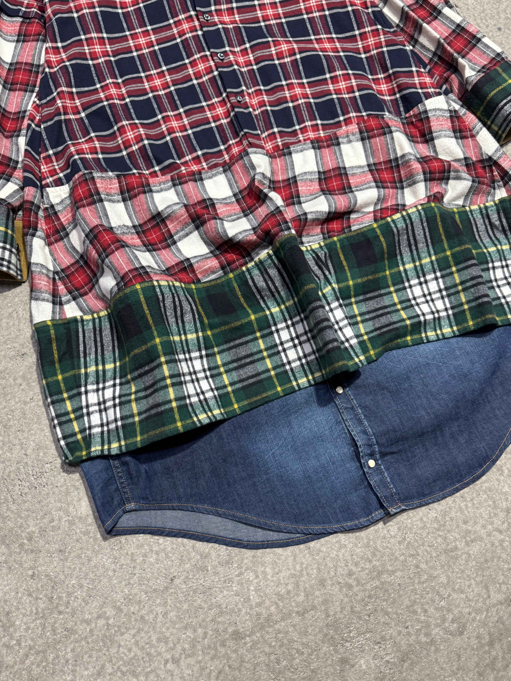 DSQUARED2 PRE-FALL 2019 MULTI PLAID DRESS
