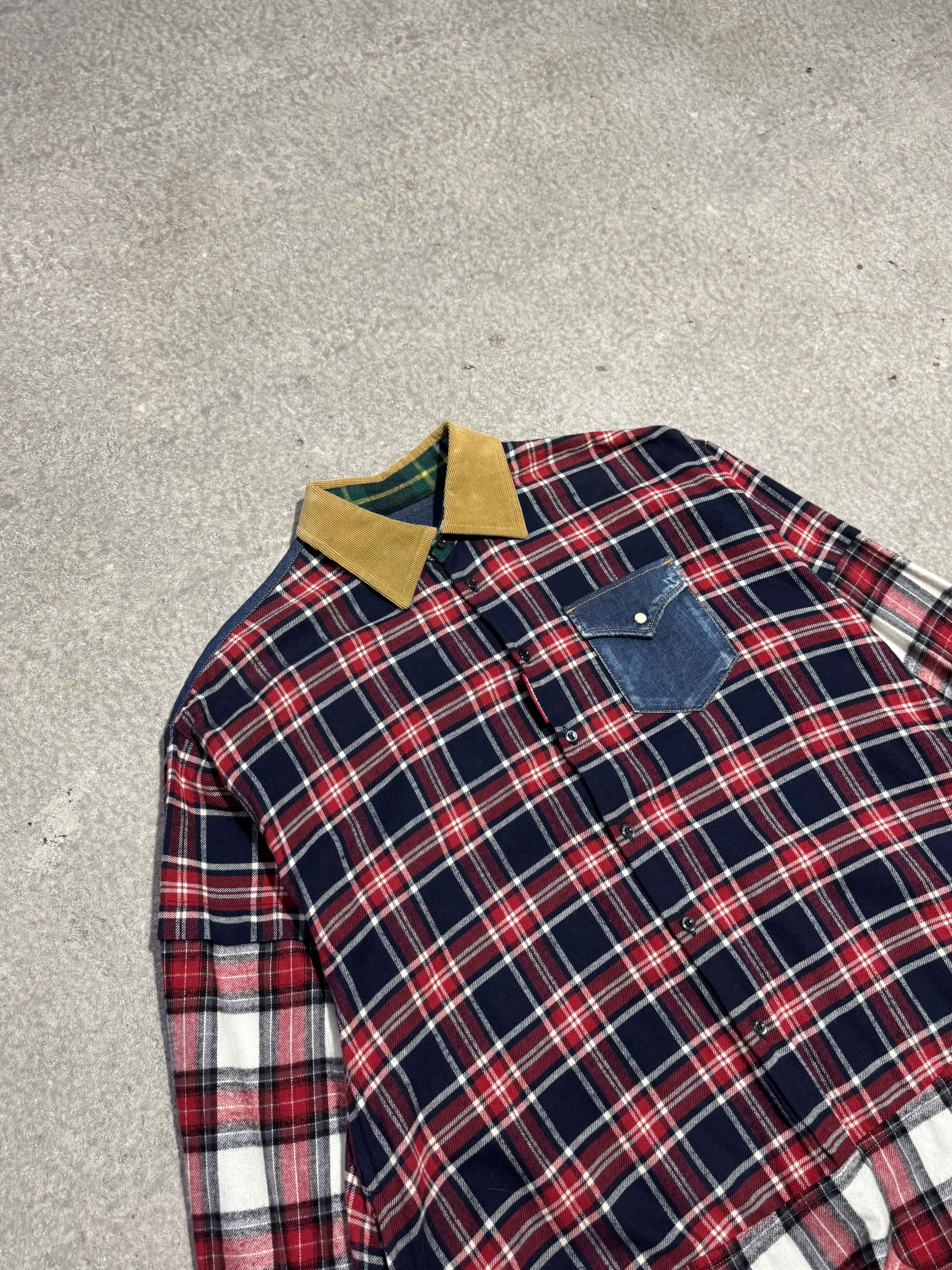 DSQUARED2 PRE-FALL 2019 MULTI PLAID DRESS