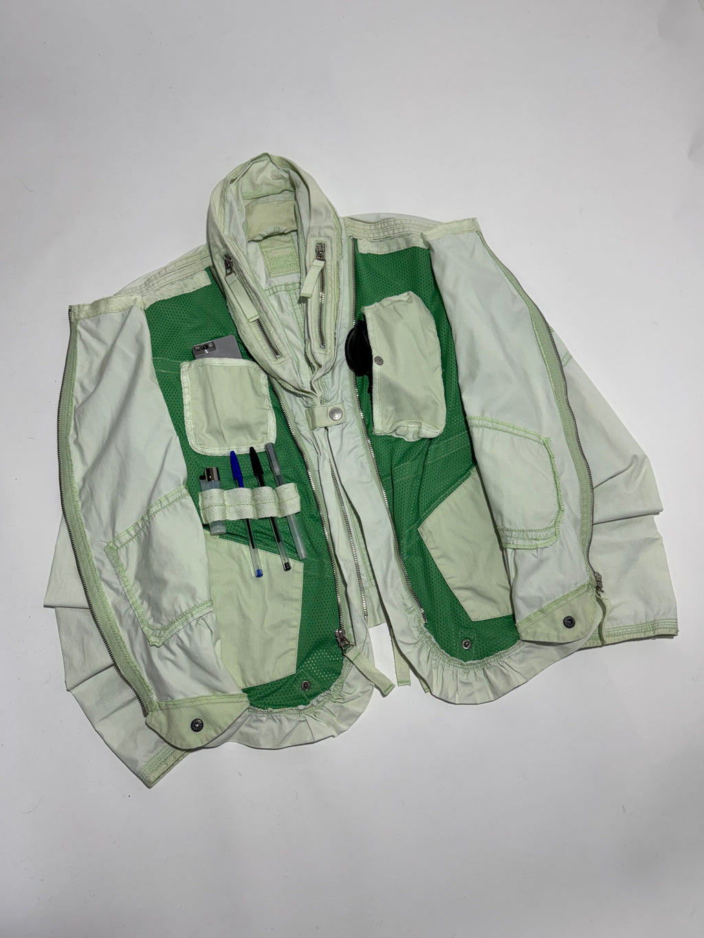 2000s Marithé + François Girbaud Stealth Pockets Butterfly jacket
