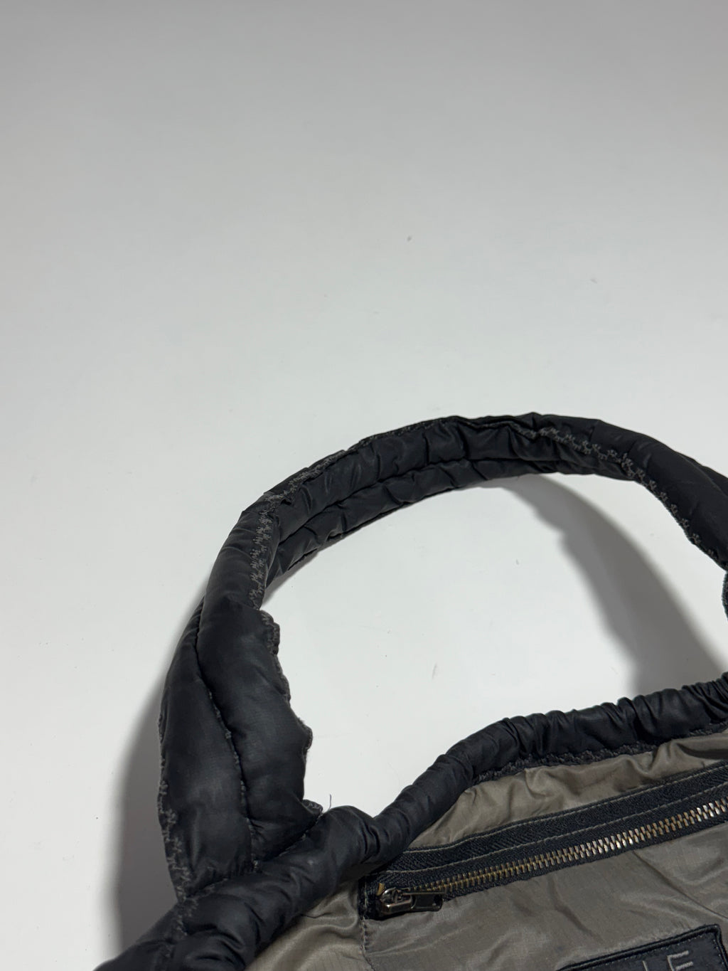 2000s Marithé + François Girbaud Pokachu Multipocket Black Nylon Bag