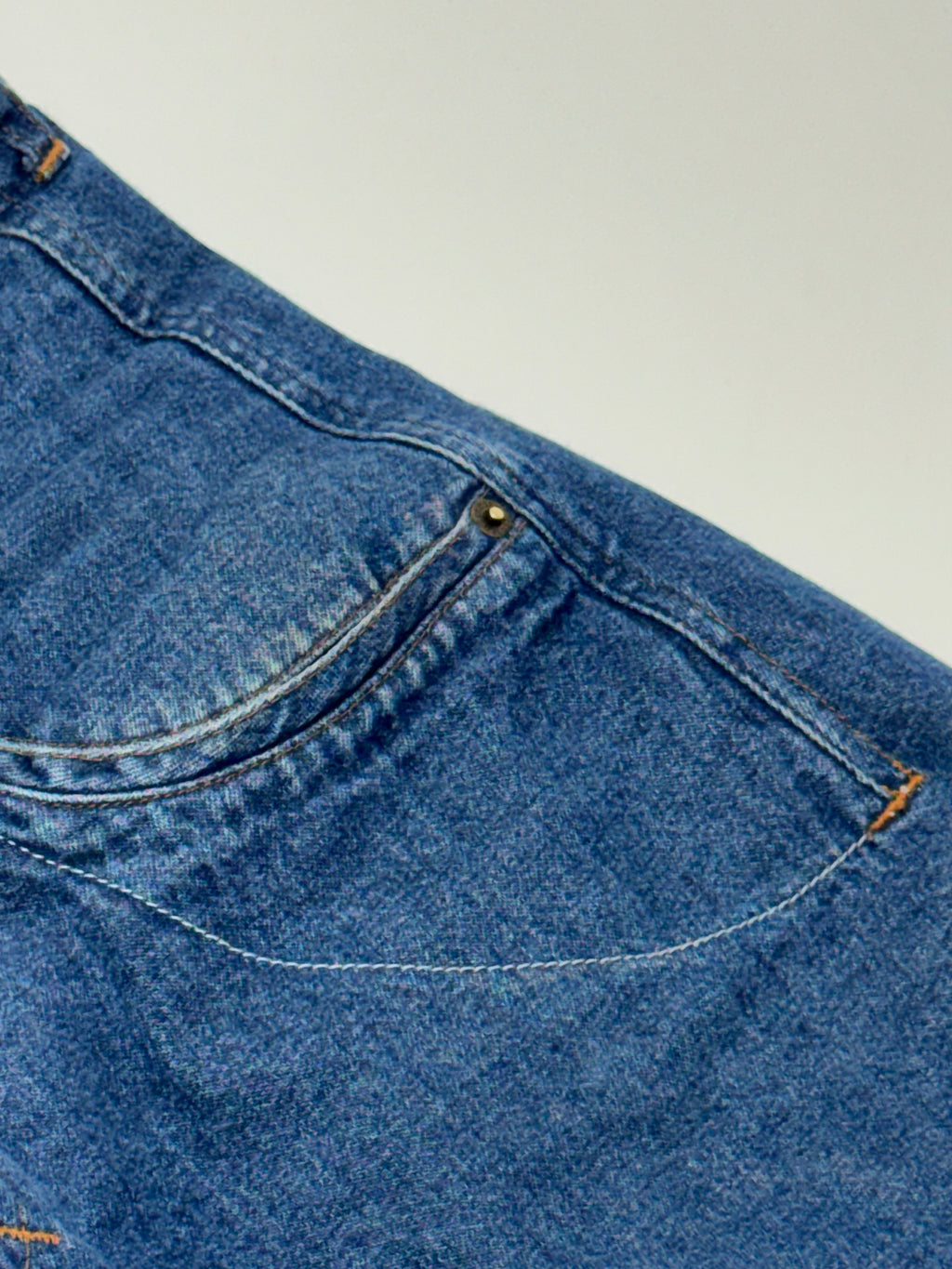 90s Marithé + François Girbaud Closed Buckle-Back Wide Leg Jeans