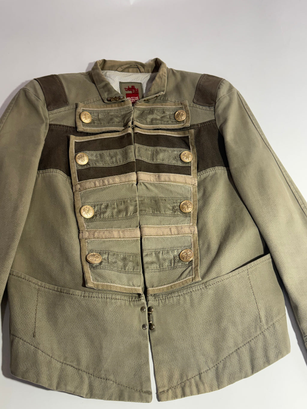 1980s Closed Marithé + François Girbaud orchestra napoleon jacket