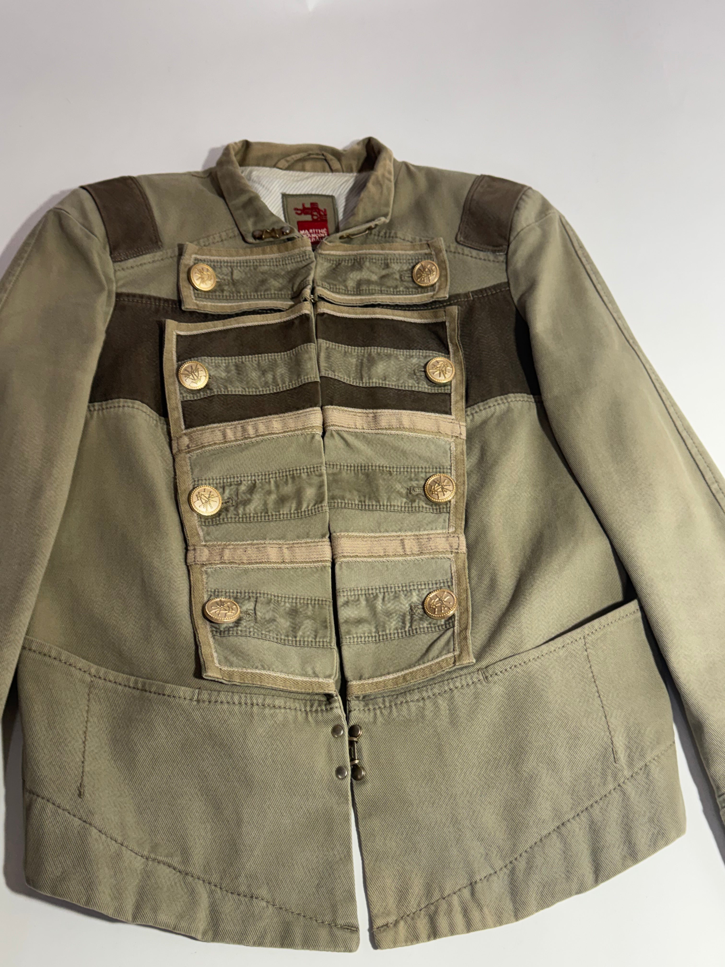1980s Closed Marithé + François Girbaud orchestra napoleon jacket