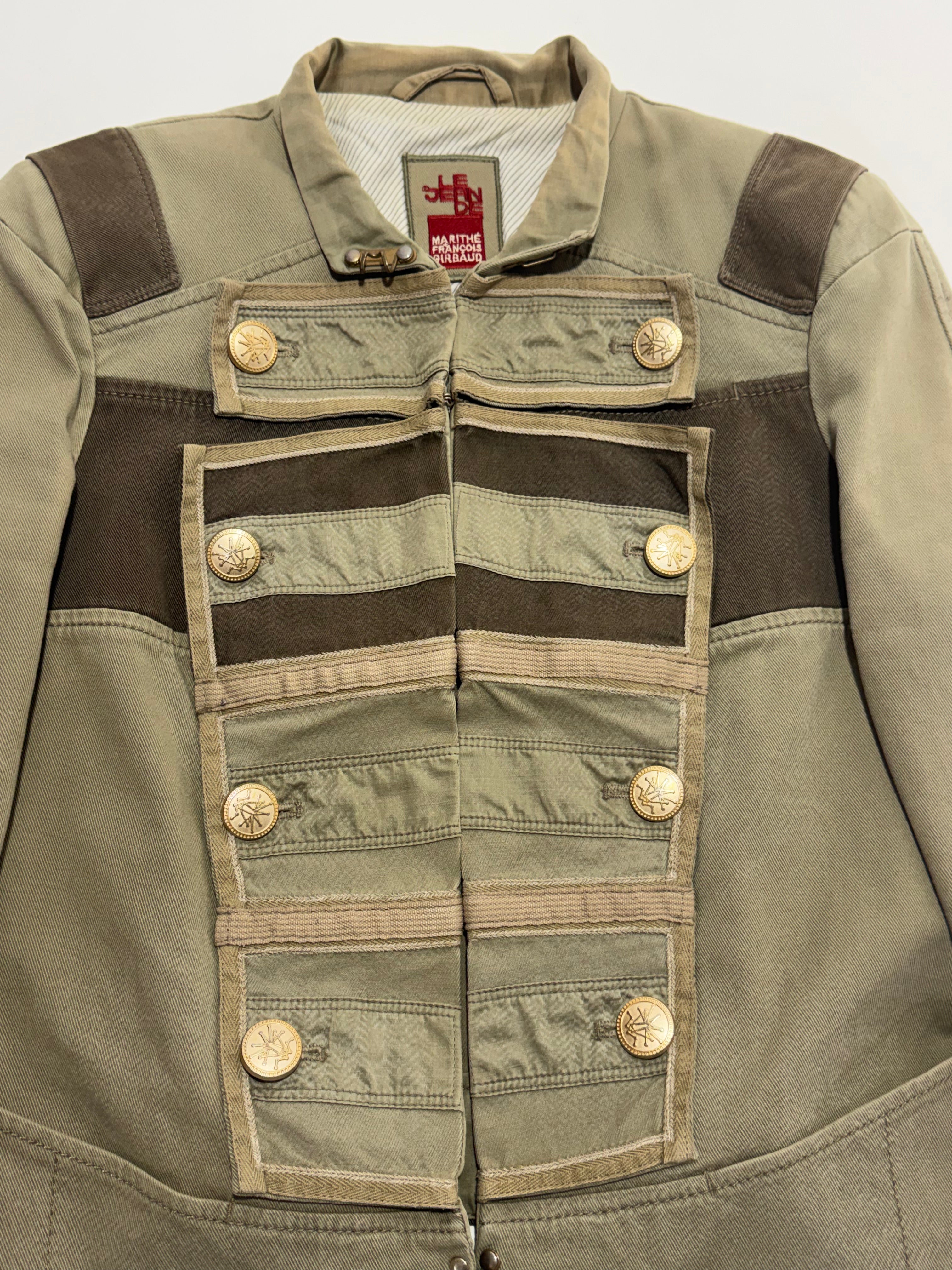 1980s Closed Marithé + François Girbaud orchestra napoleon jacket