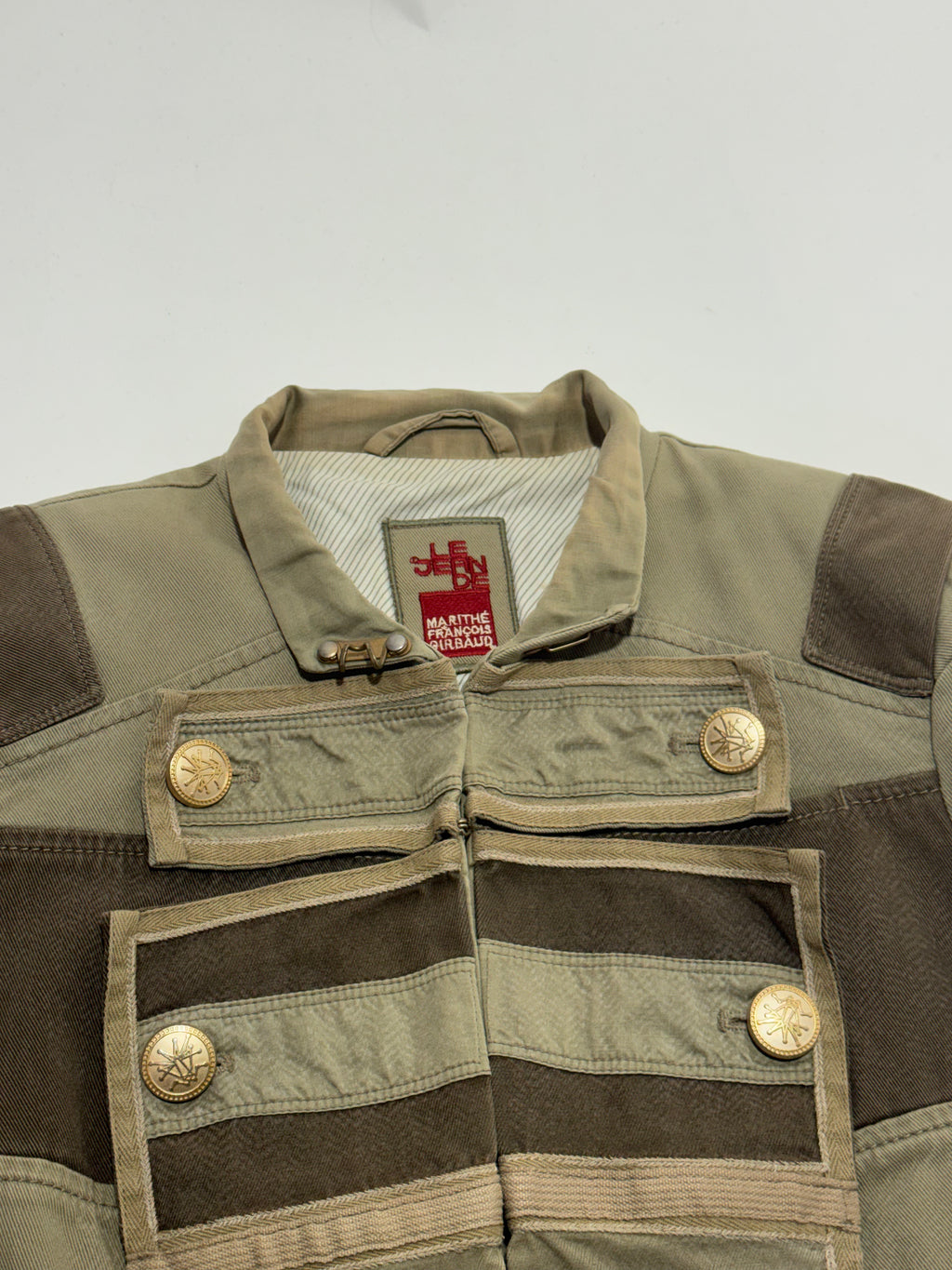 1980s Closed Marithé + François Girbaud orchestra napoleon jacket