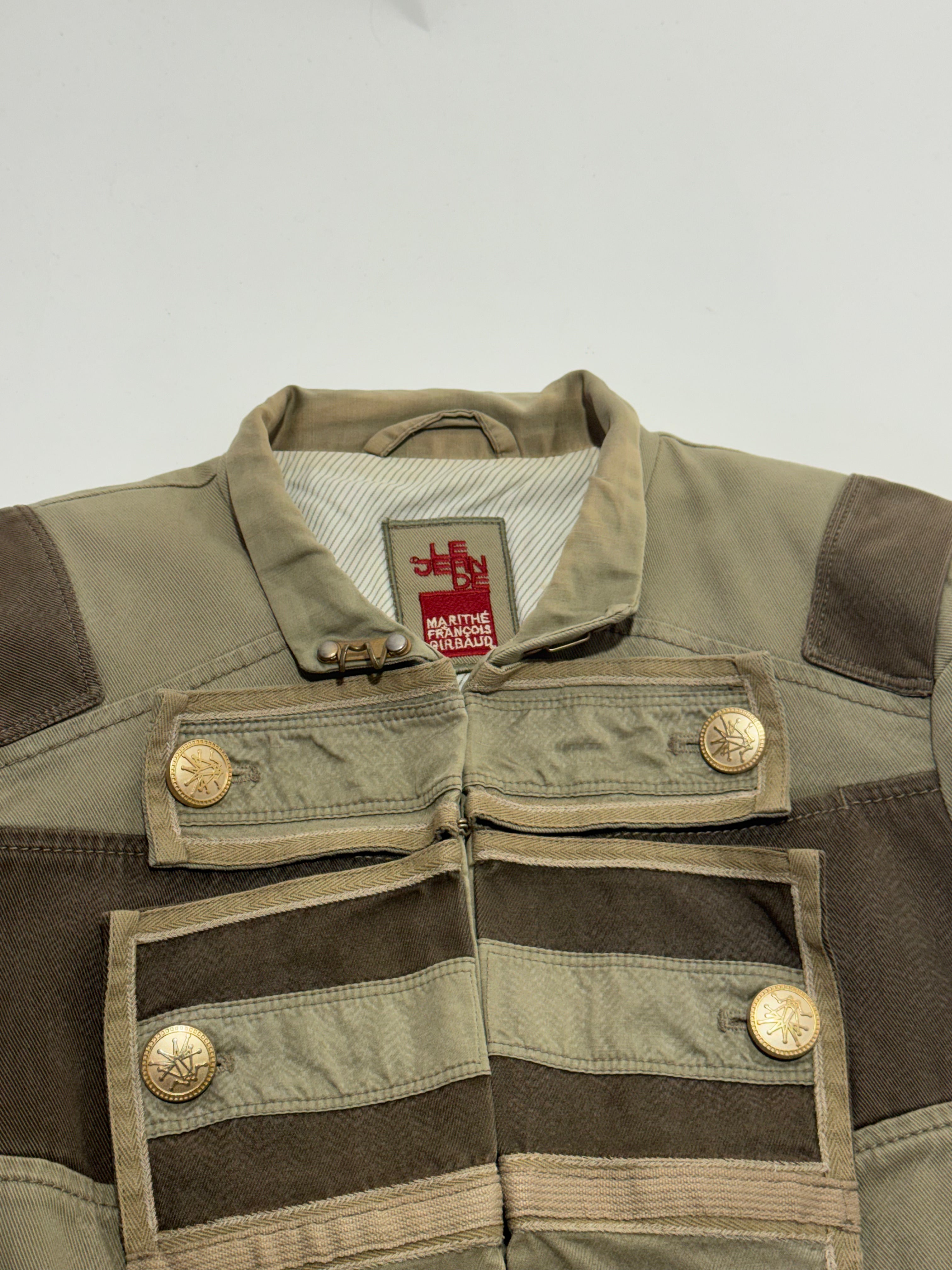 1980s Closed Marithé + François Girbaud orchestra napoleon jacket