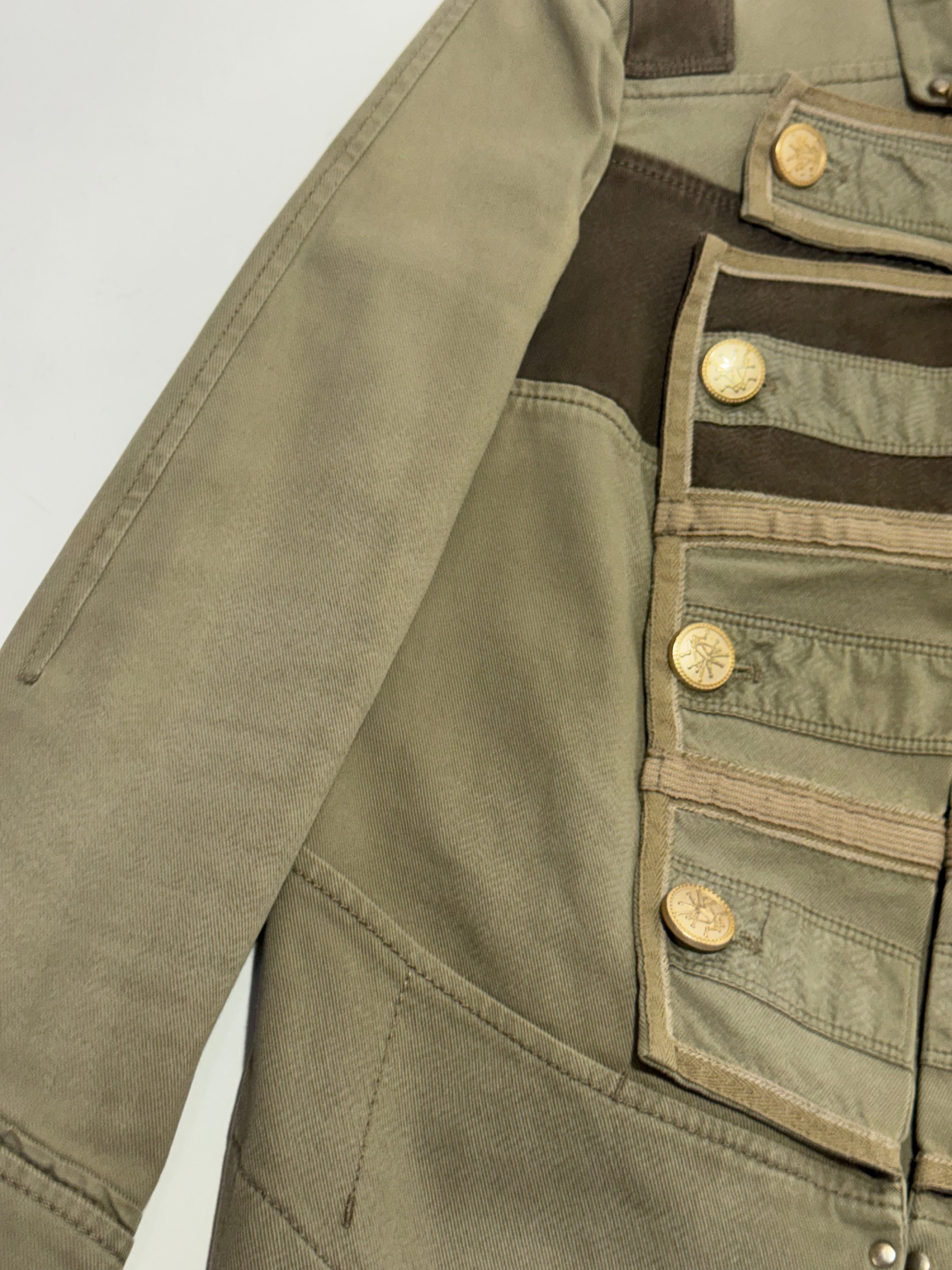 1980s Closed Marithé + François Girbaud orchestra napoleon jacket