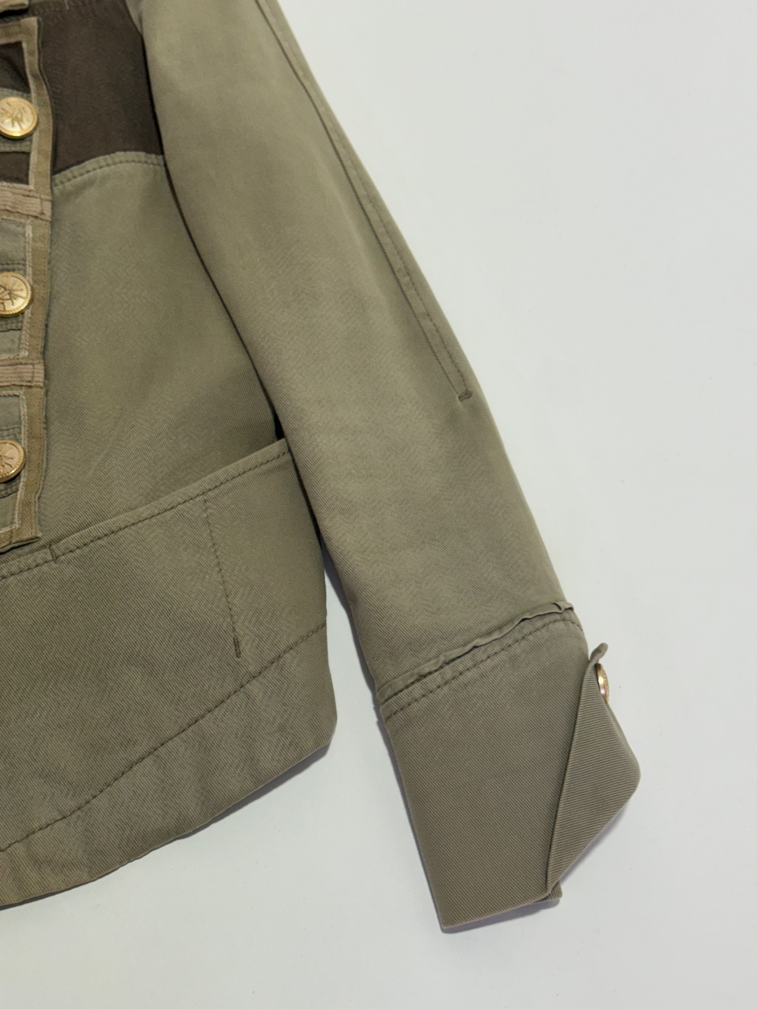1980s Closed Marithé + François Girbaud orchestra napoleon jacket