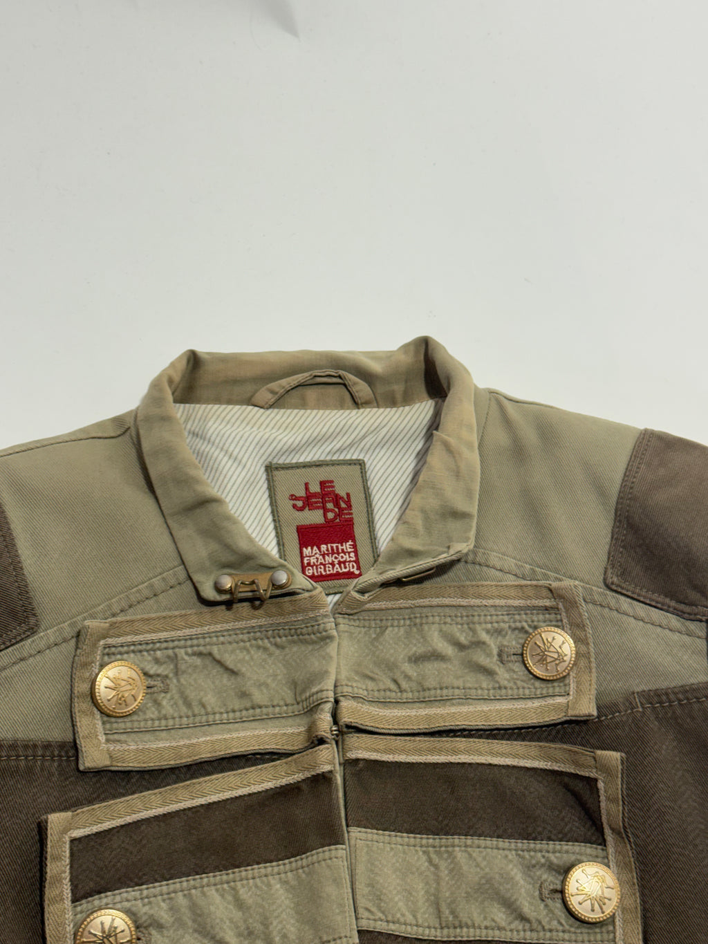 1980s Closed Marithé + François Girbaud orchestra napoleon jacket