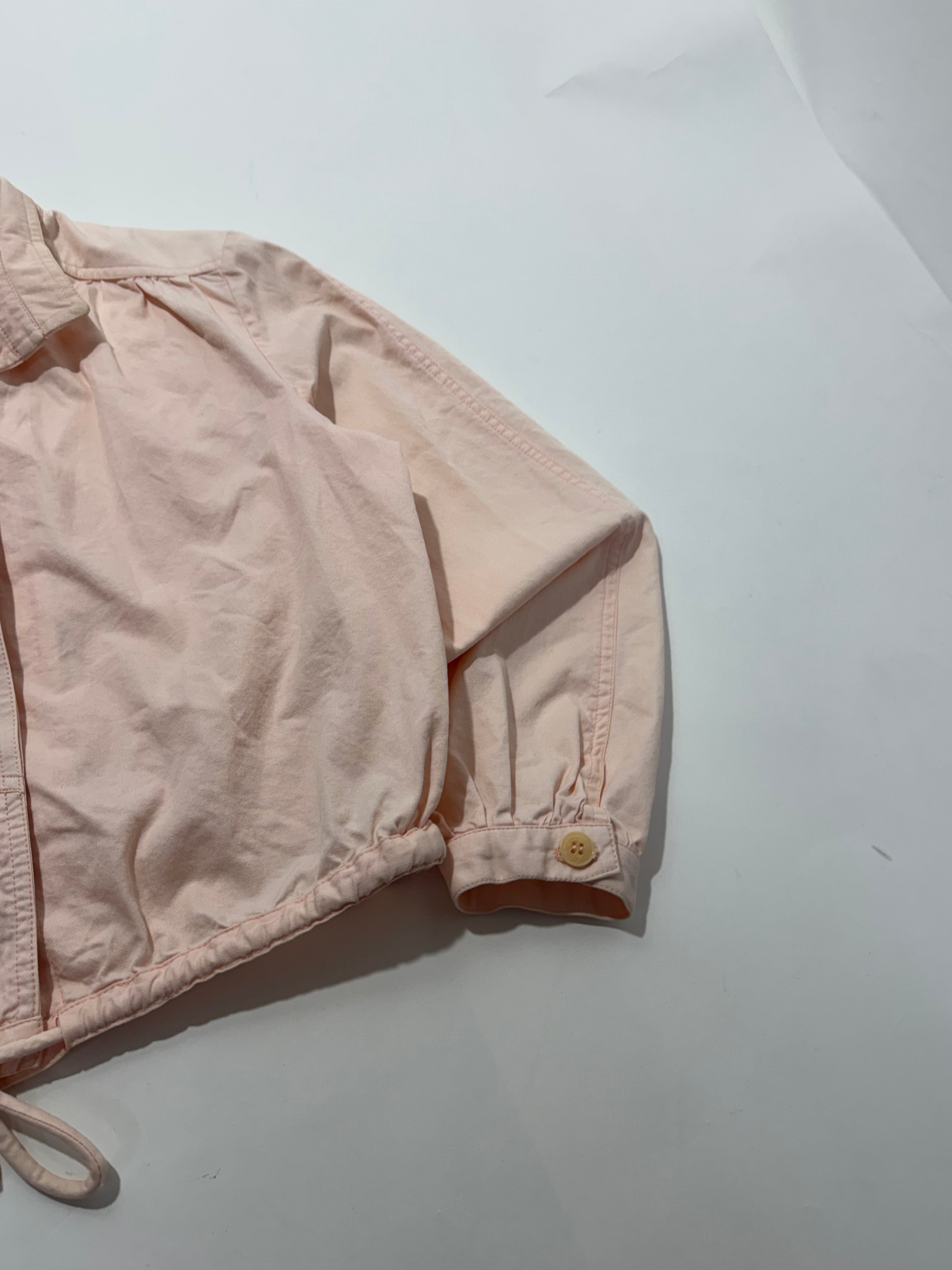 80s Mani by Giorgio Armani light bomber jacket pink