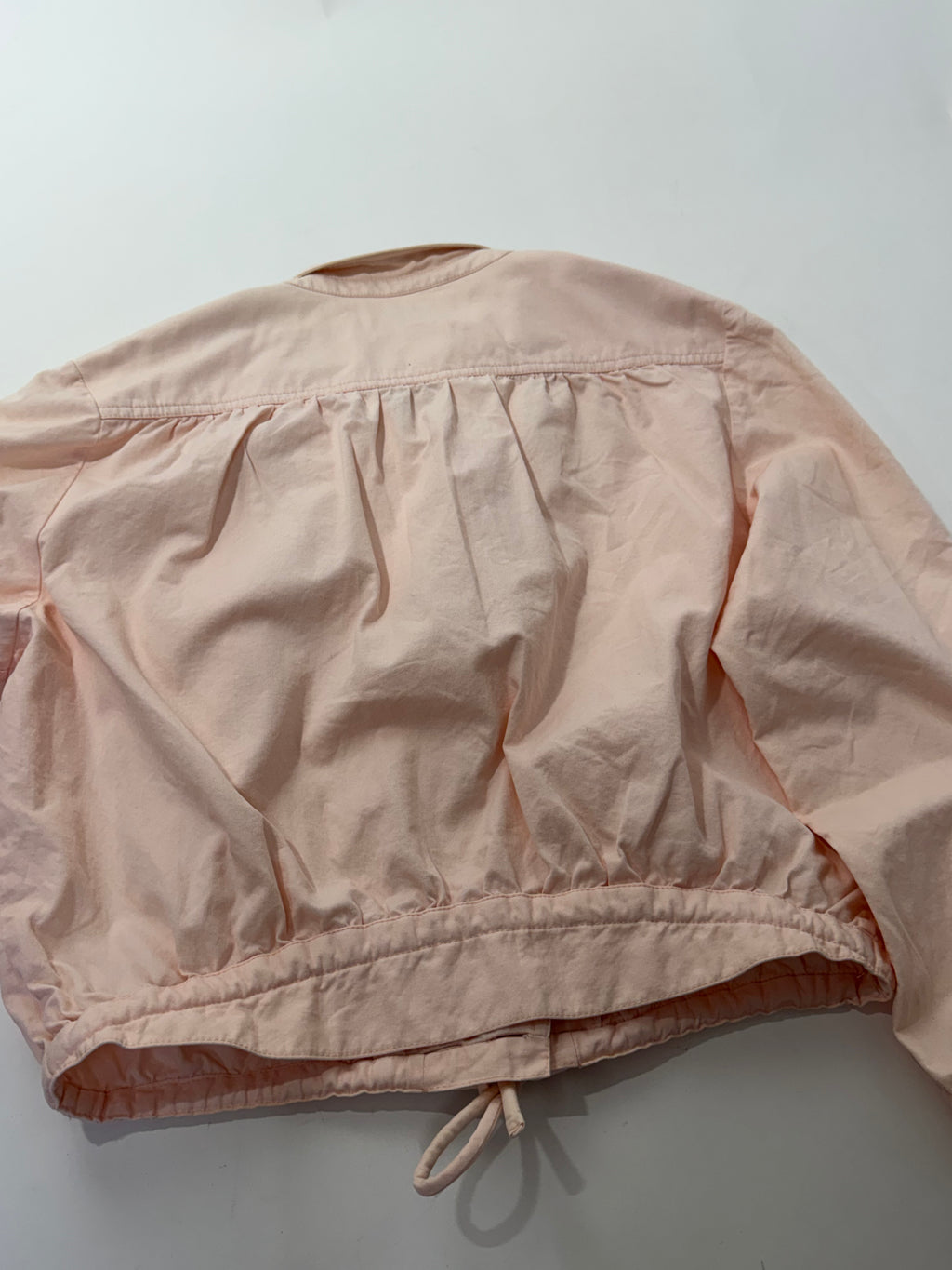 80s Mani by Giorgio Armani light bomber jacket pink