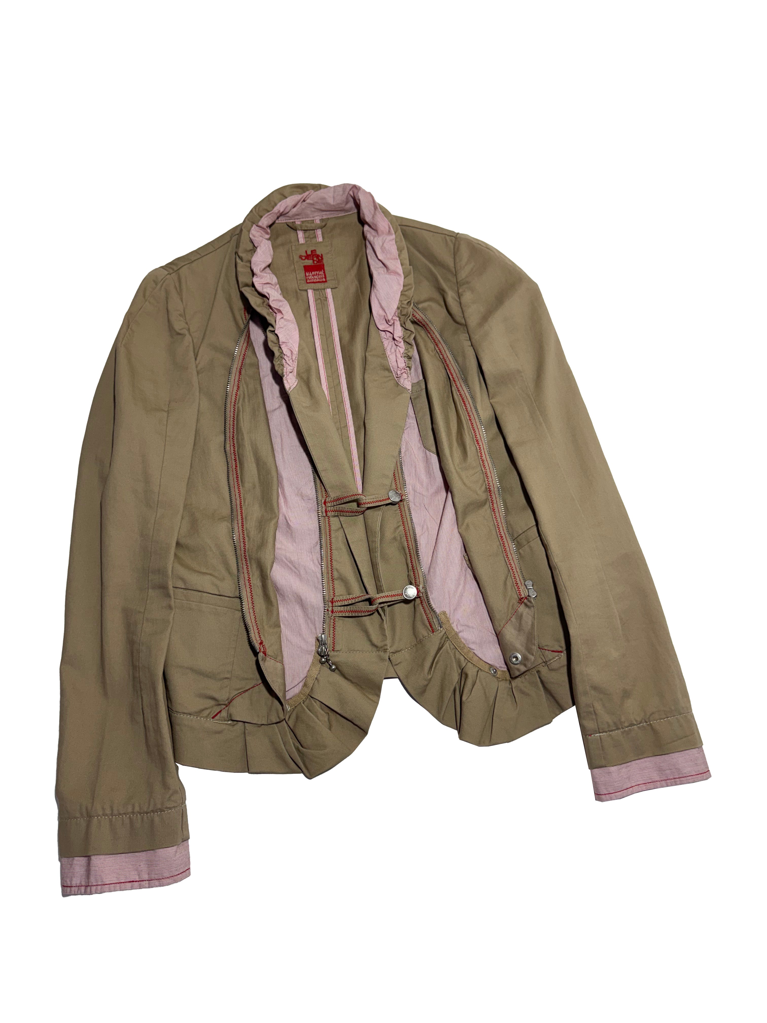 SS 2009 Marithé + François Girbaud stealth pockets butterfly jacket