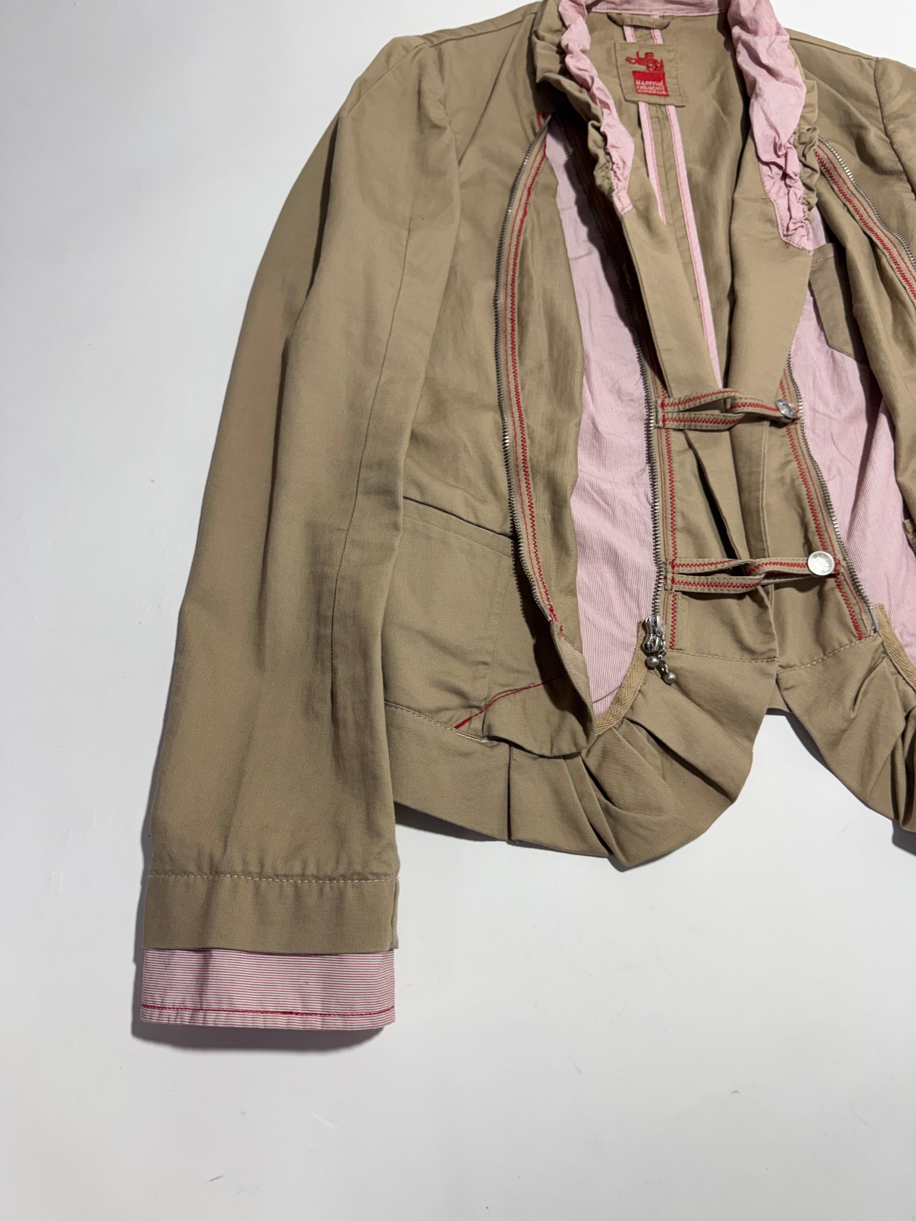 SS 2009 Marithé + François Girbaud stealth pockets butterfly jacket