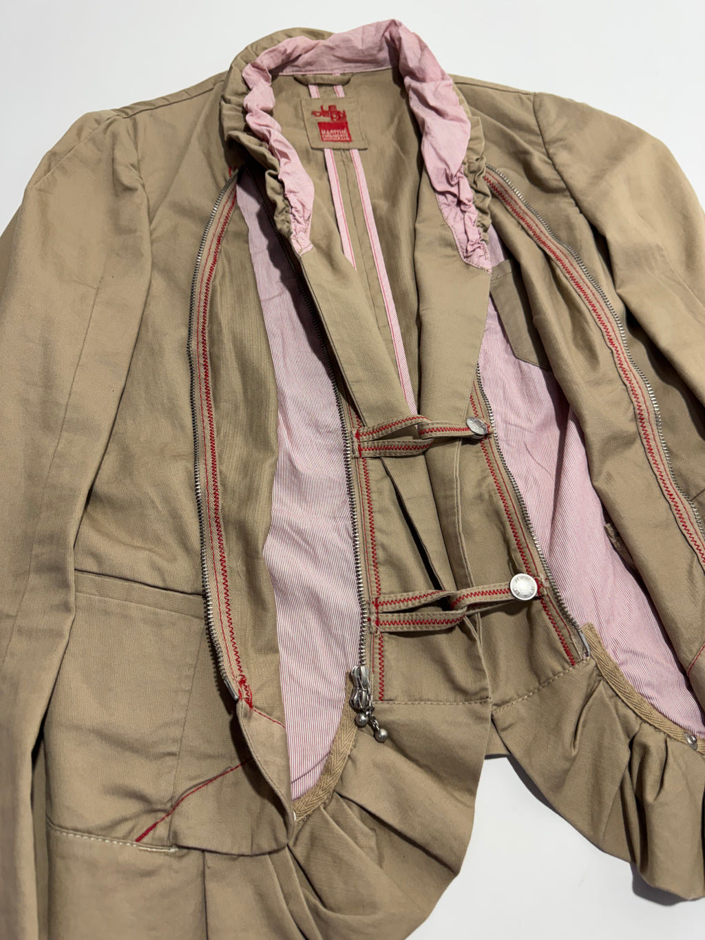 SS 2009 Marithé + François Girbaud stealth pockets butterfly jacket