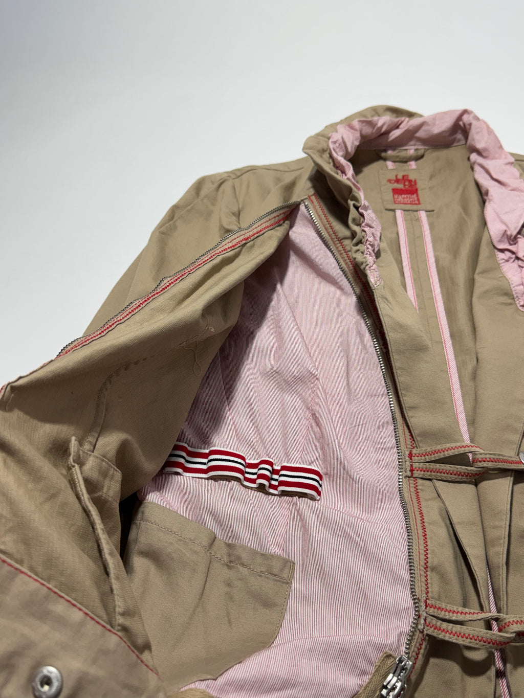 SS 2009 Marithé + François Girbaud stealth pockets butterfly jacket