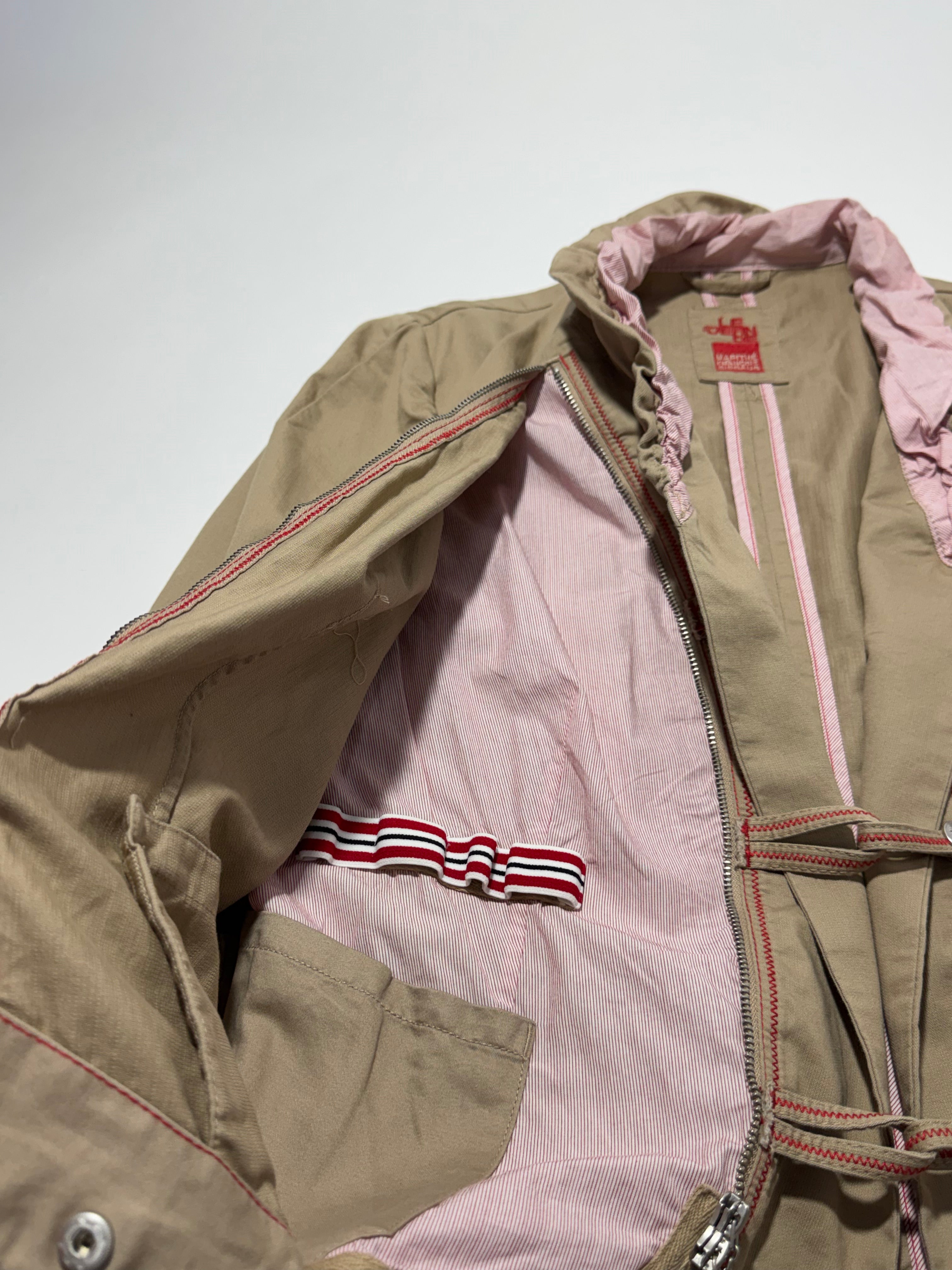 SS 2009 Marithé + François Girbaud stealth pockets butterfly jacket