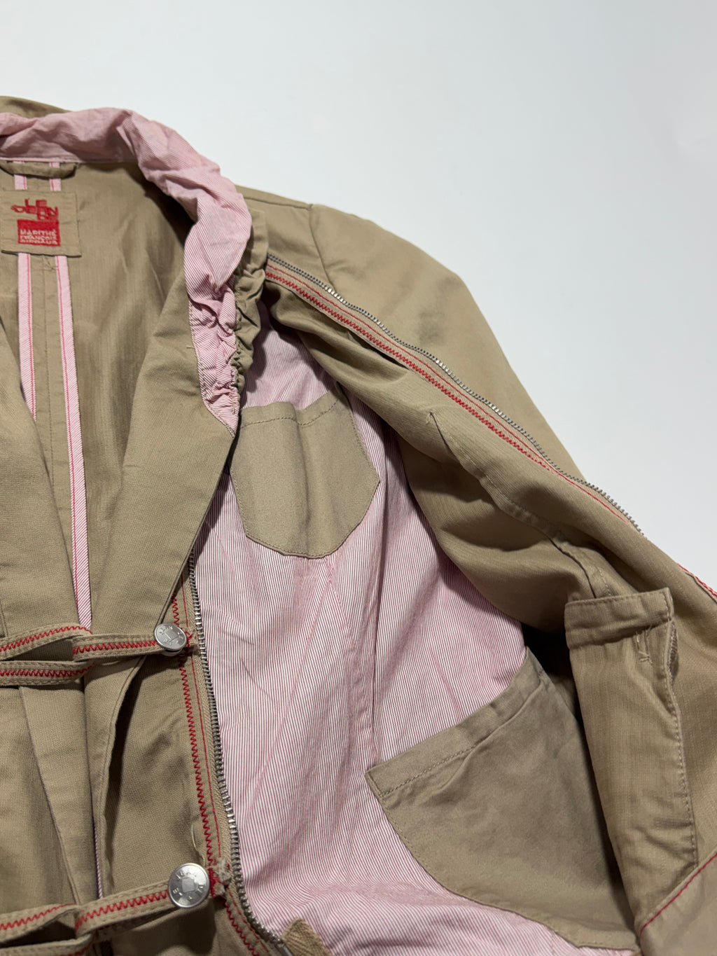 SS 2009 Marithé + François Girbaud stealth pockets butterfly jacket