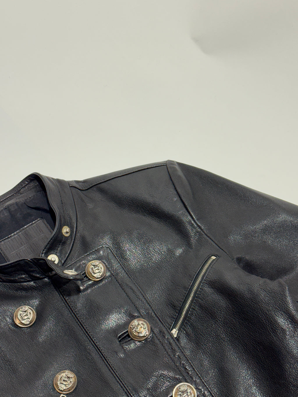 1980s Marithé + François Girbaud Compagnie Des Montagnes & des Forets leather jacket