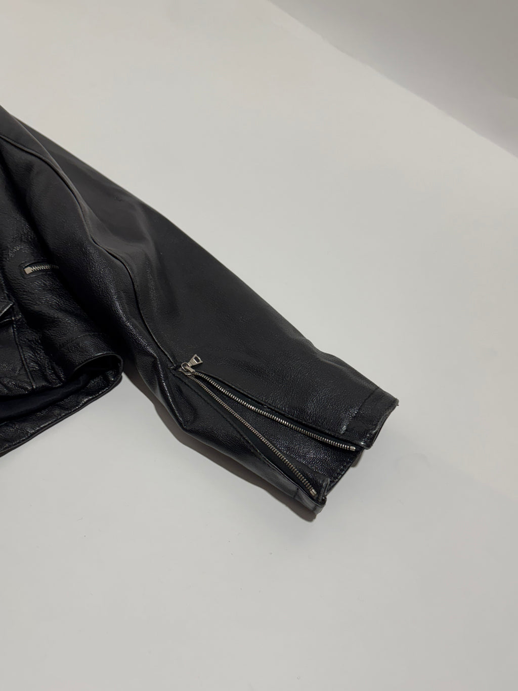 1980s Marithé + François Girbaud Compagnie Des Montagnes & des Forets leather jacket