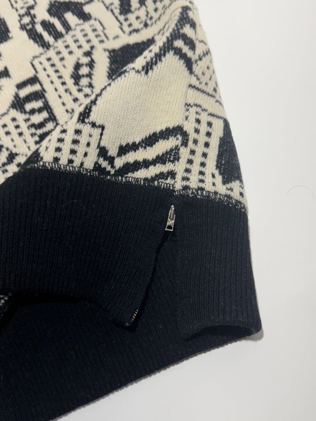 1980s Marithé François Girbaud abstract knit dress