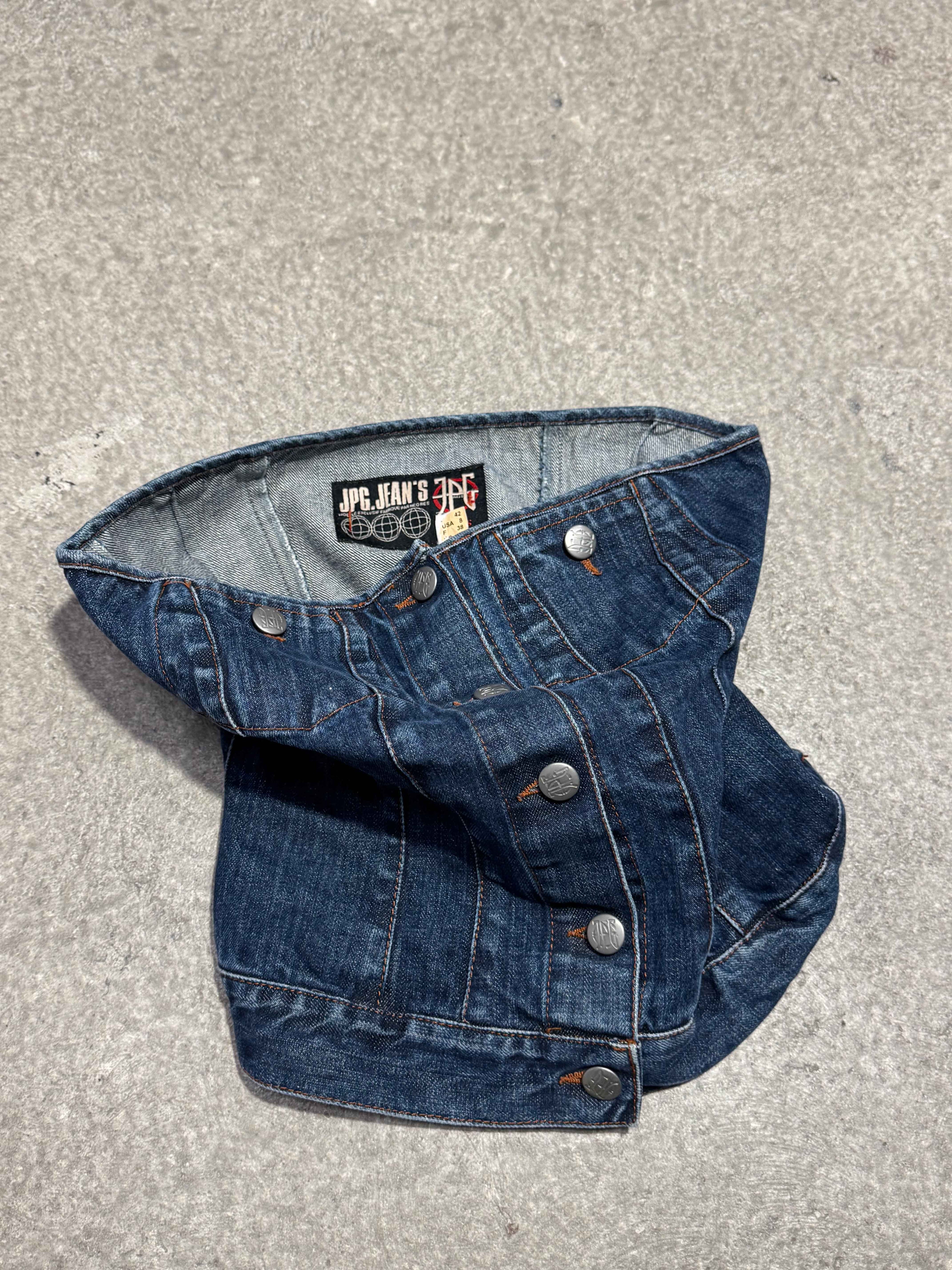 2000S JEAN PAUL GAULTIER JEANS DENIM CORSET