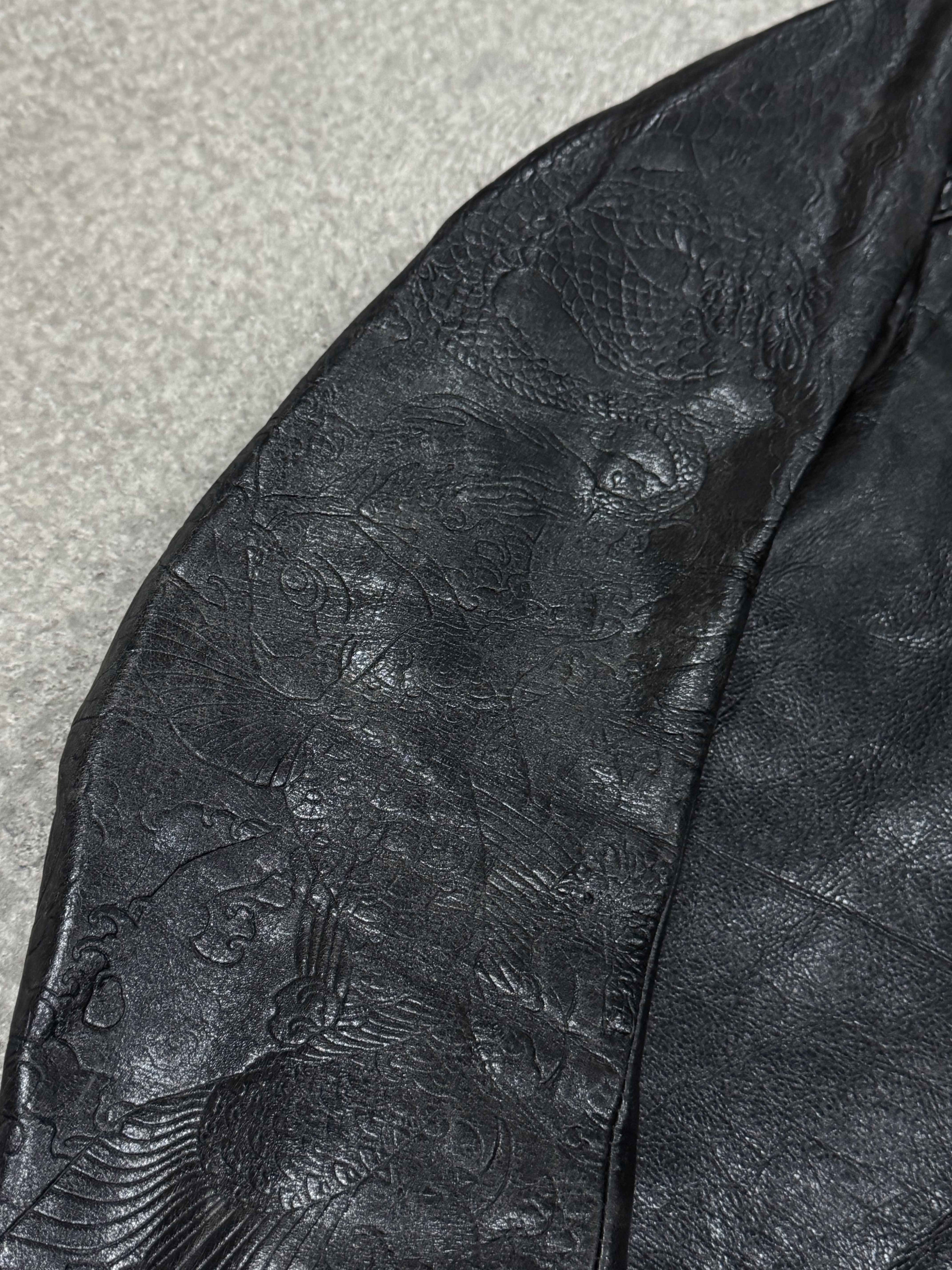 Pre-Fall 2012 Jean Paul Gaultier Biker Leather jacket KOI