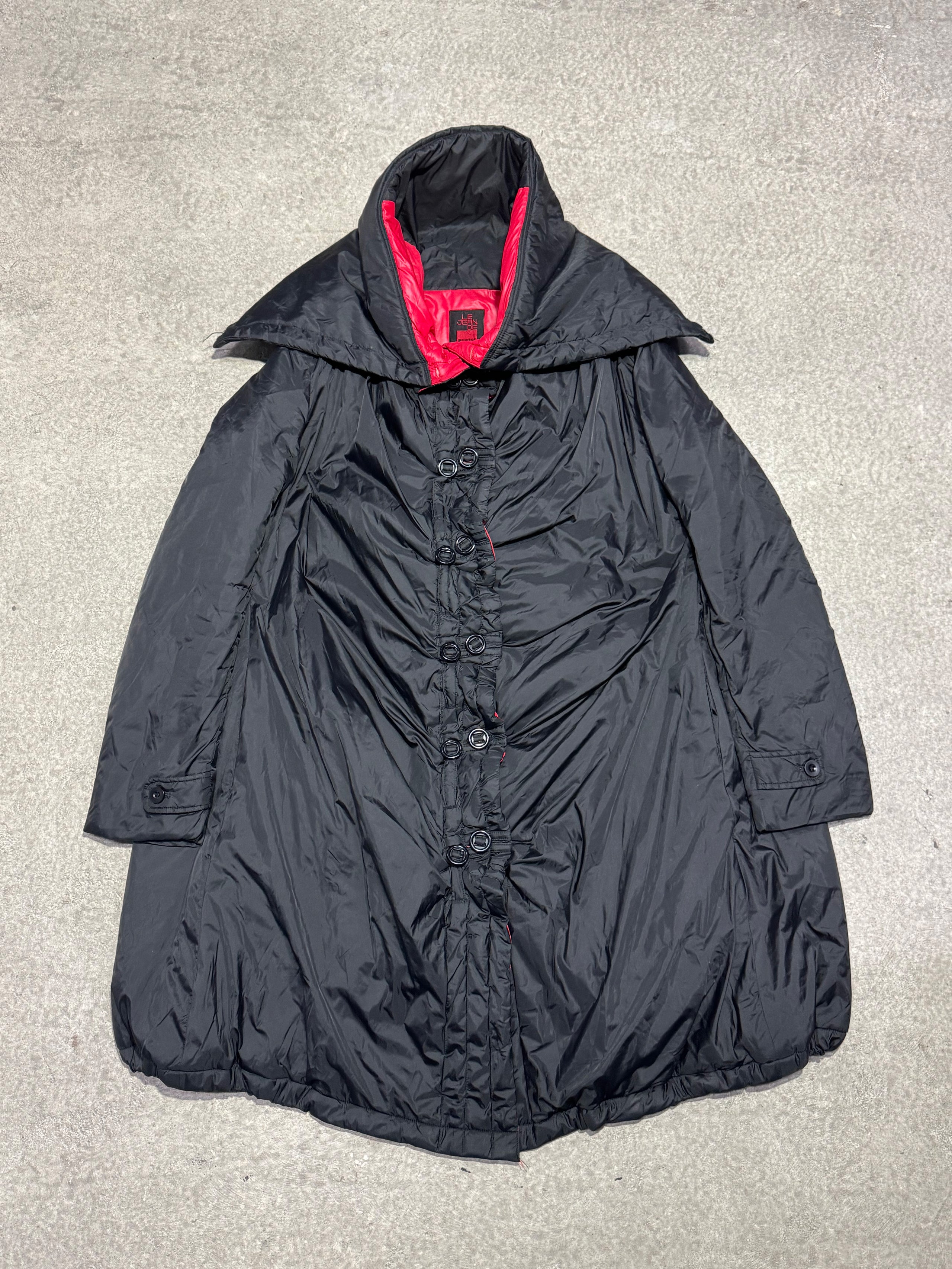 2000S LE JEAN MARITHÉ + FRANÇOIS GIRBAUD BLACK COAT