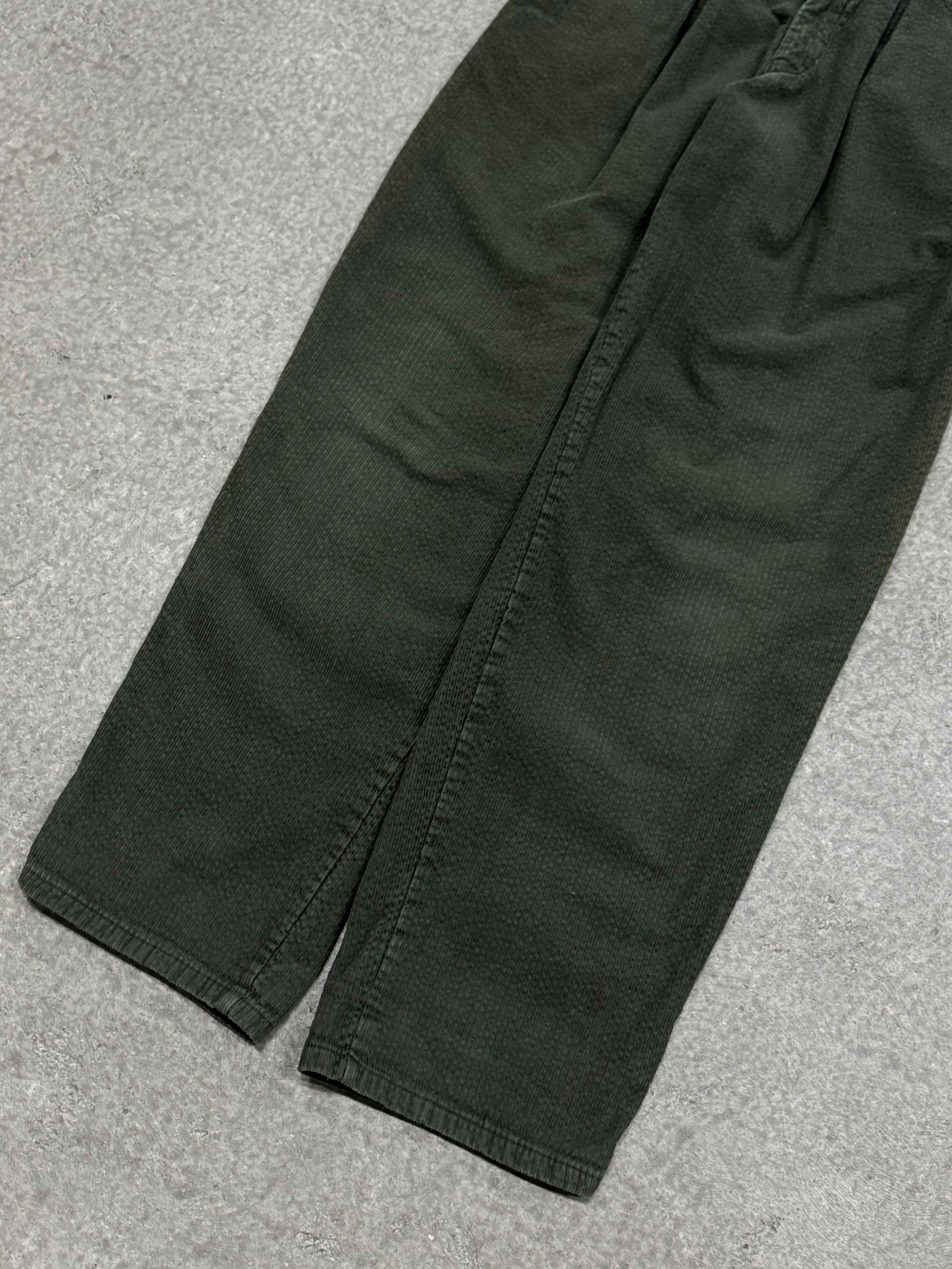 1980S MARITHÉ + FRANÇOIS GIRBAUD BASIC PLEATED PANTS