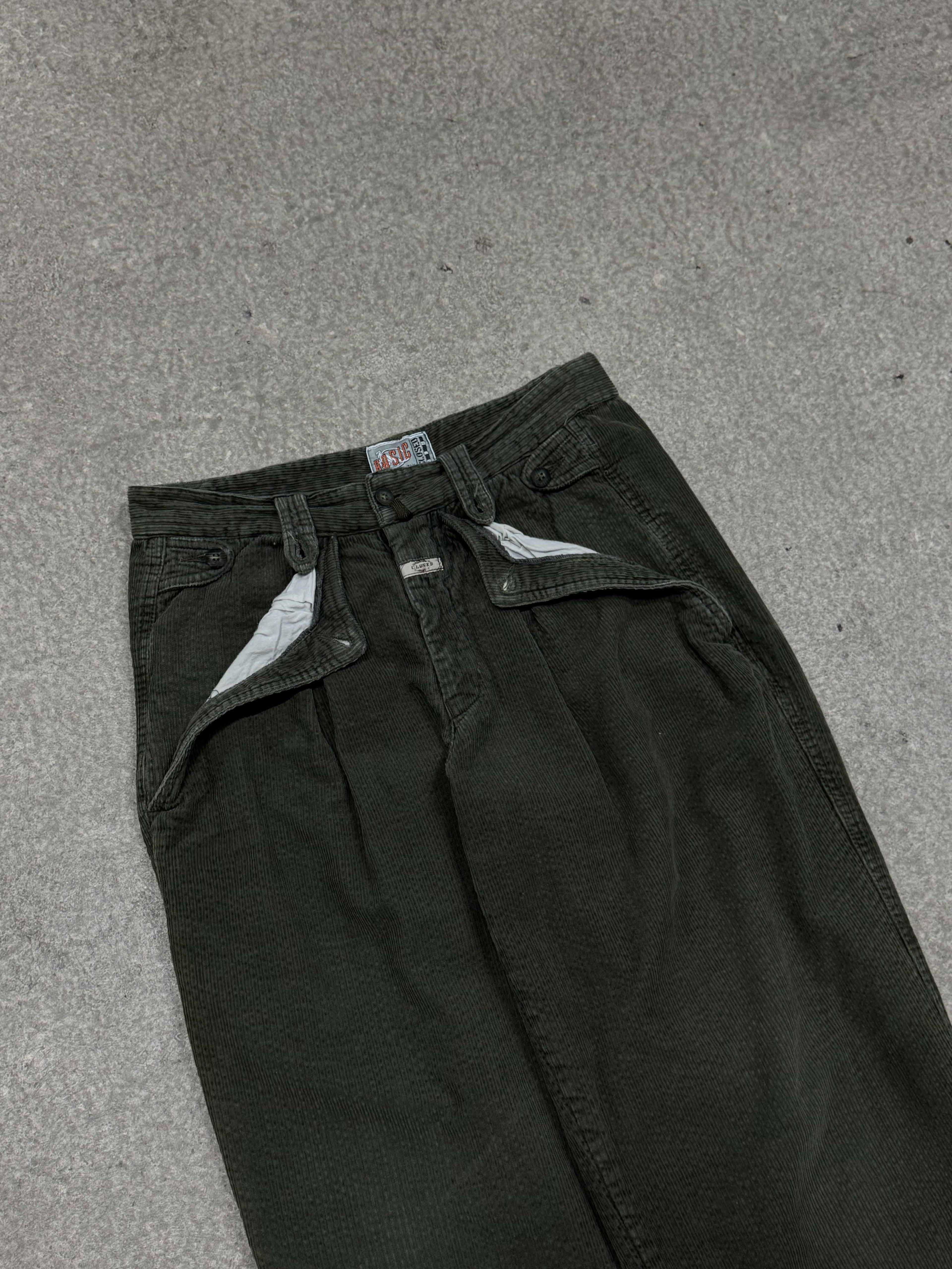 1980S MARITHÉ + FRANÇOIS GIRBAUD BASIC PLEATED PANTS