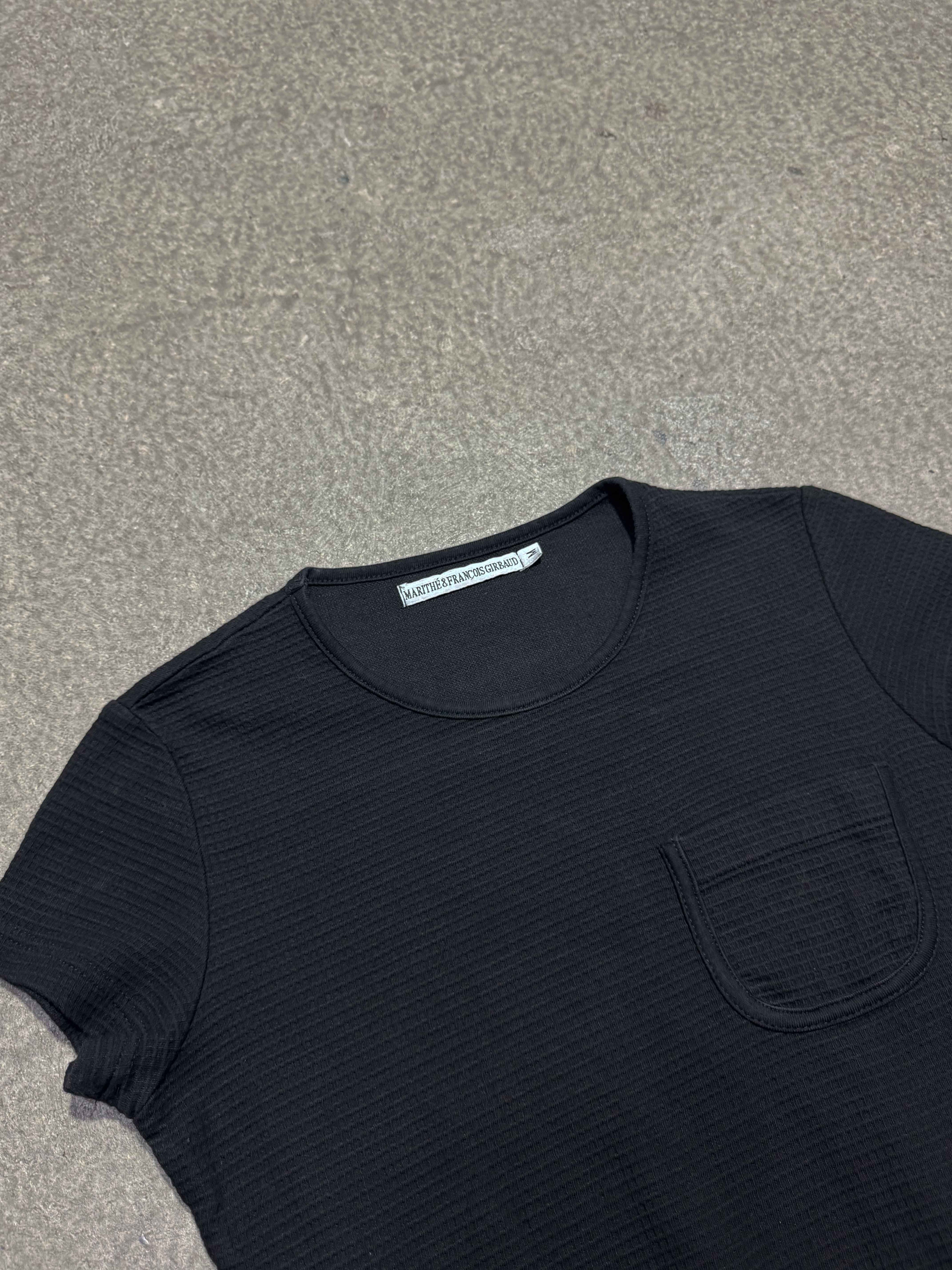 MARITHÉ + FRANÇOIS GIRBAUD MINI TOP BLACK