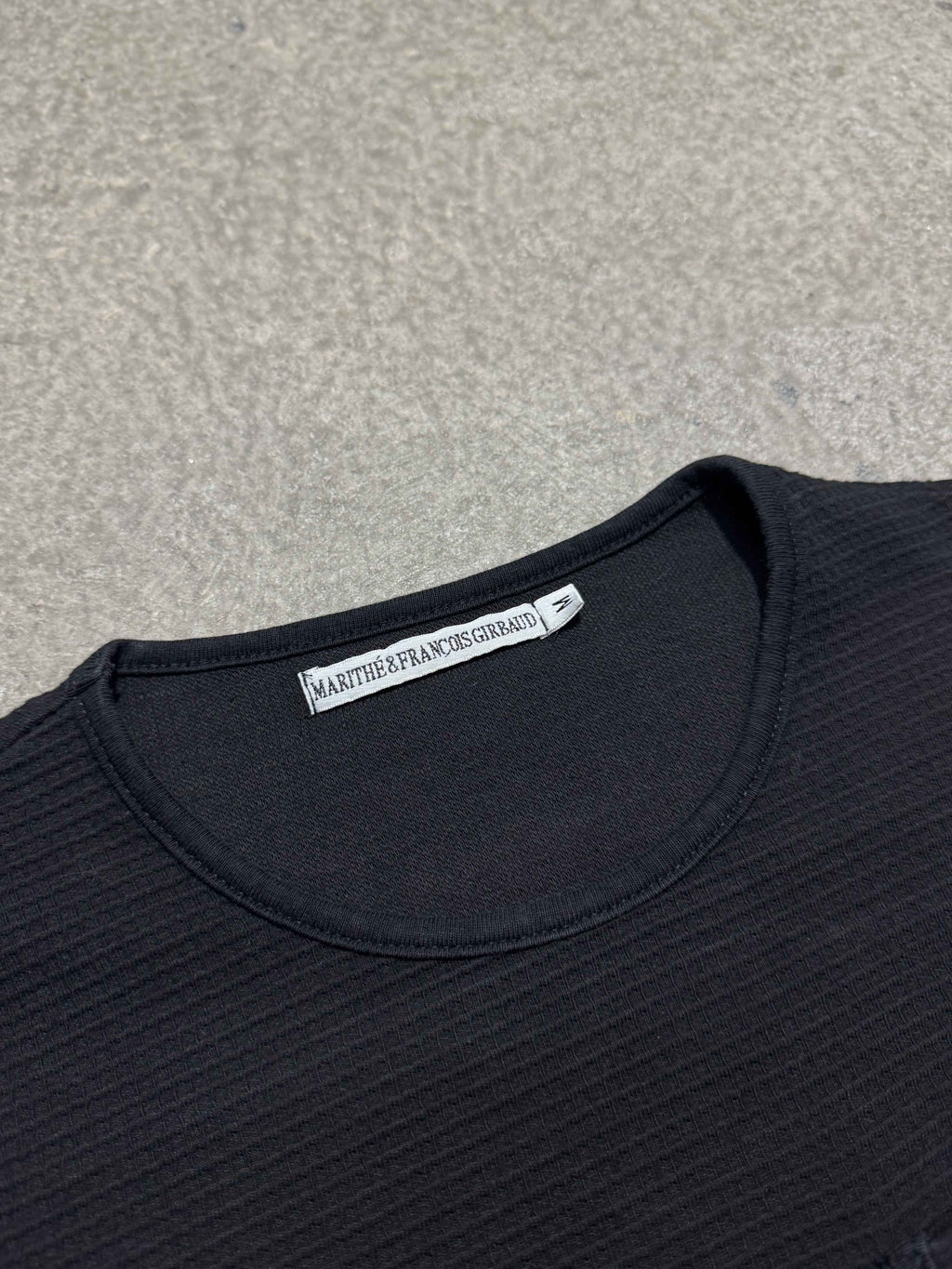 MARITHÉ + FRANÇOIS GIRBAUD MINI TOP BLACK