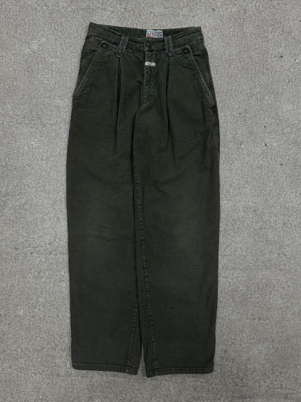 1980S MARITHÉ + FRANÇOIS GIRBAUD BASIC PLEATED PANTS