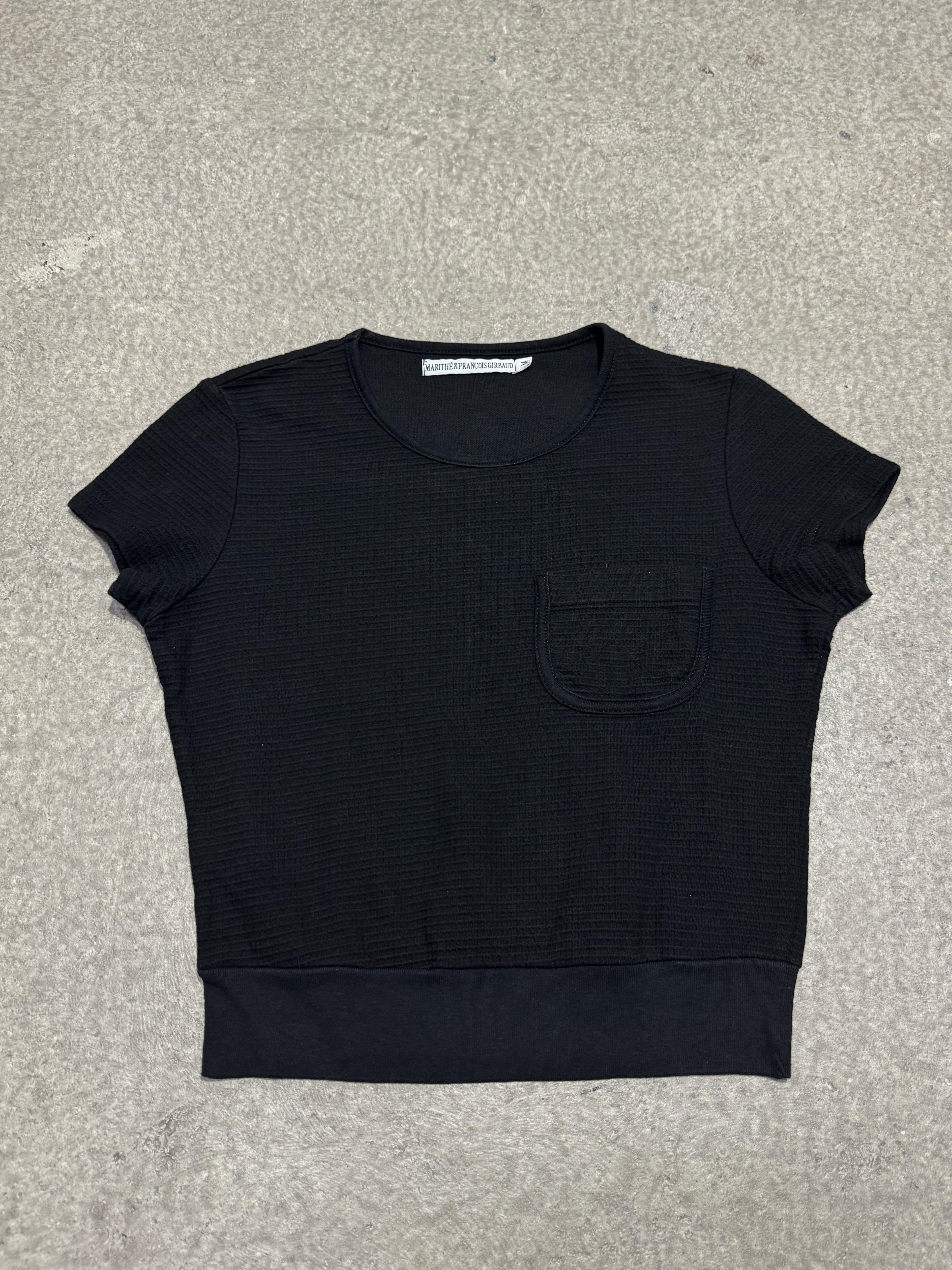MARITHÉ + FRANÇOIS GIRBAUD MINI TOP BLACK