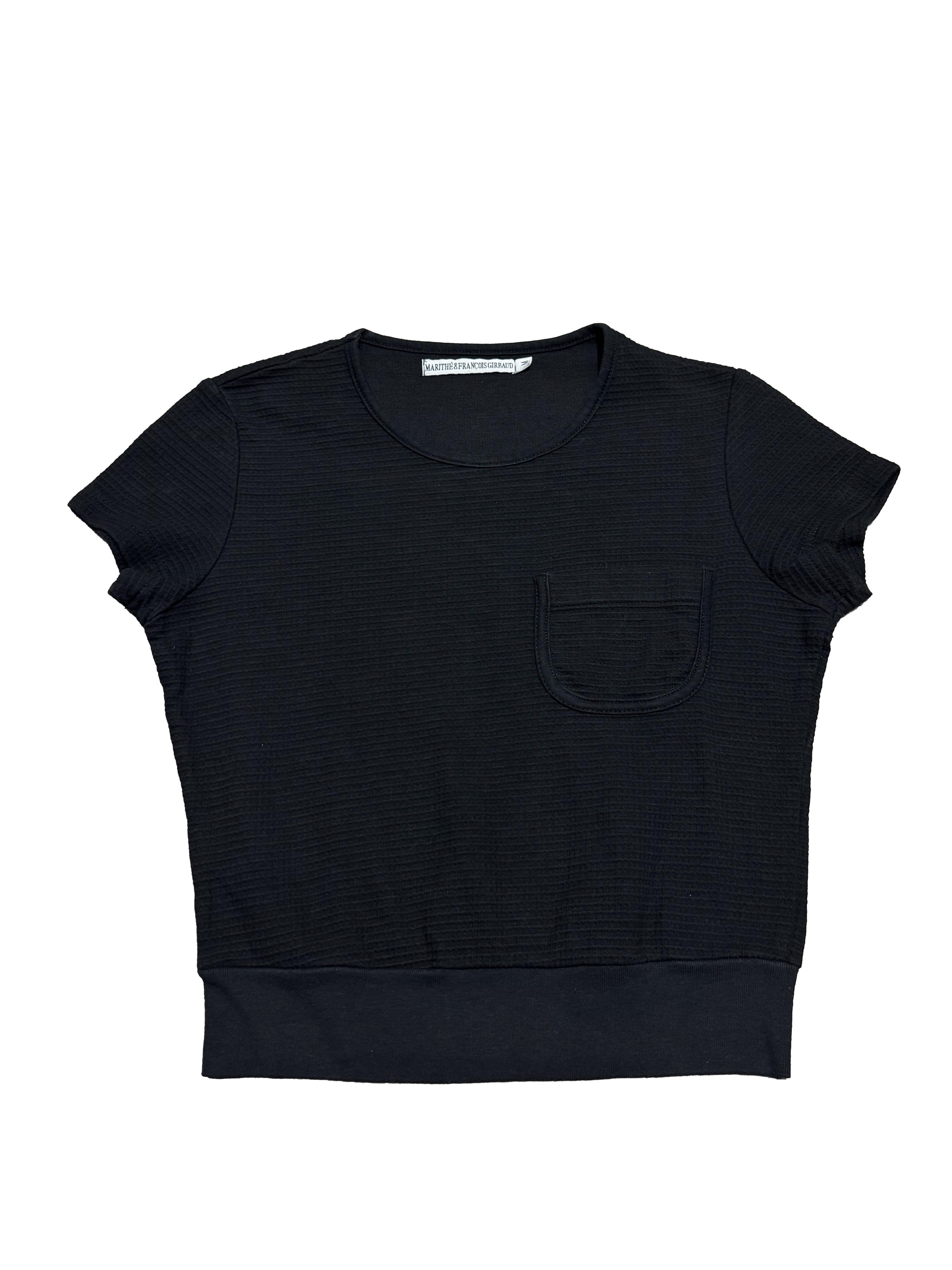 MARITHÉ + FRANÇOIS GIRBAUD MINI TOP BLACK